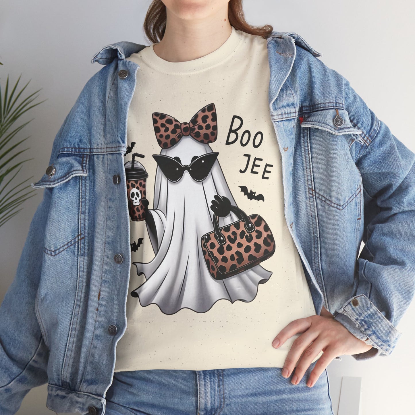 Boo Jee Halloween Tee – Playful Ghost Design & All‑Day Comfort for Spooky Season