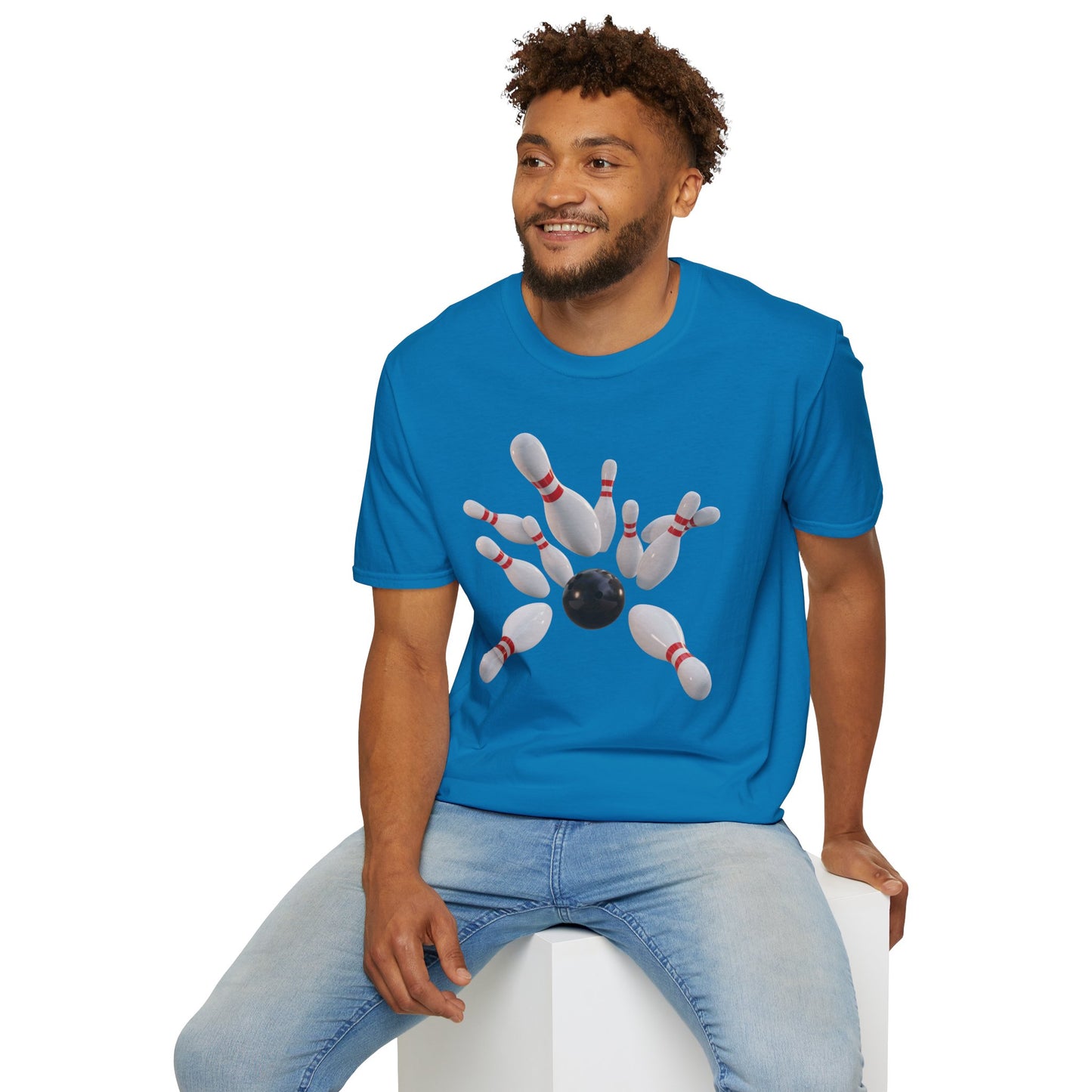 Bowling Fun Softstyle Tee – Playful Game Night Energy, All‑Day Comfort, Perfect Gift for Bowling Lovers & League Nights