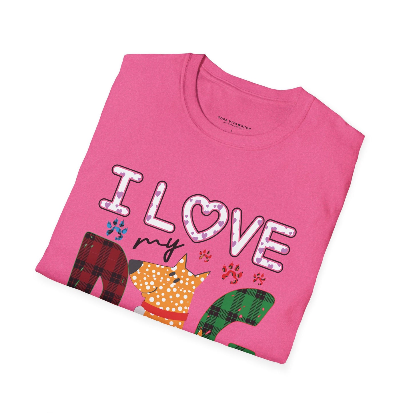 I Love My Dog Softstyle Tee | Cute Unisex Comfort for Timeless Comfort & Everyday Essential Tee
