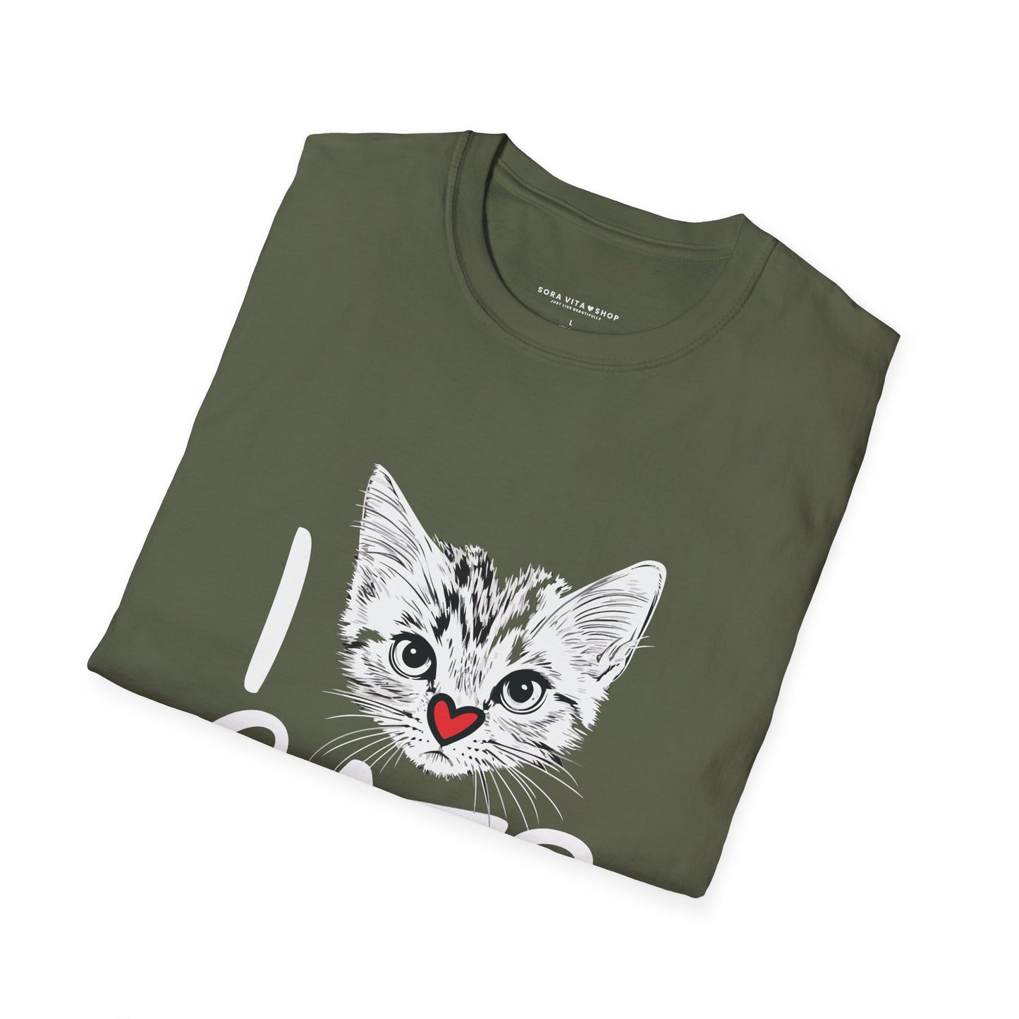 I CATS Funny Tee | Softstyle Comfort for Cat Lovers, Pet Owners & Everyday Durability