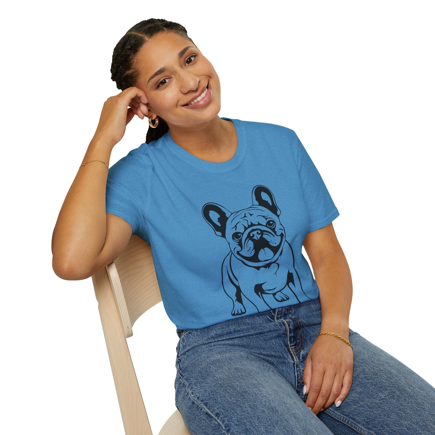 Bulldog Lover Unisex Softstyle Tee | Ultra‑Soft Comfort for Pet Parents, Dog Fans & Everyday Wear