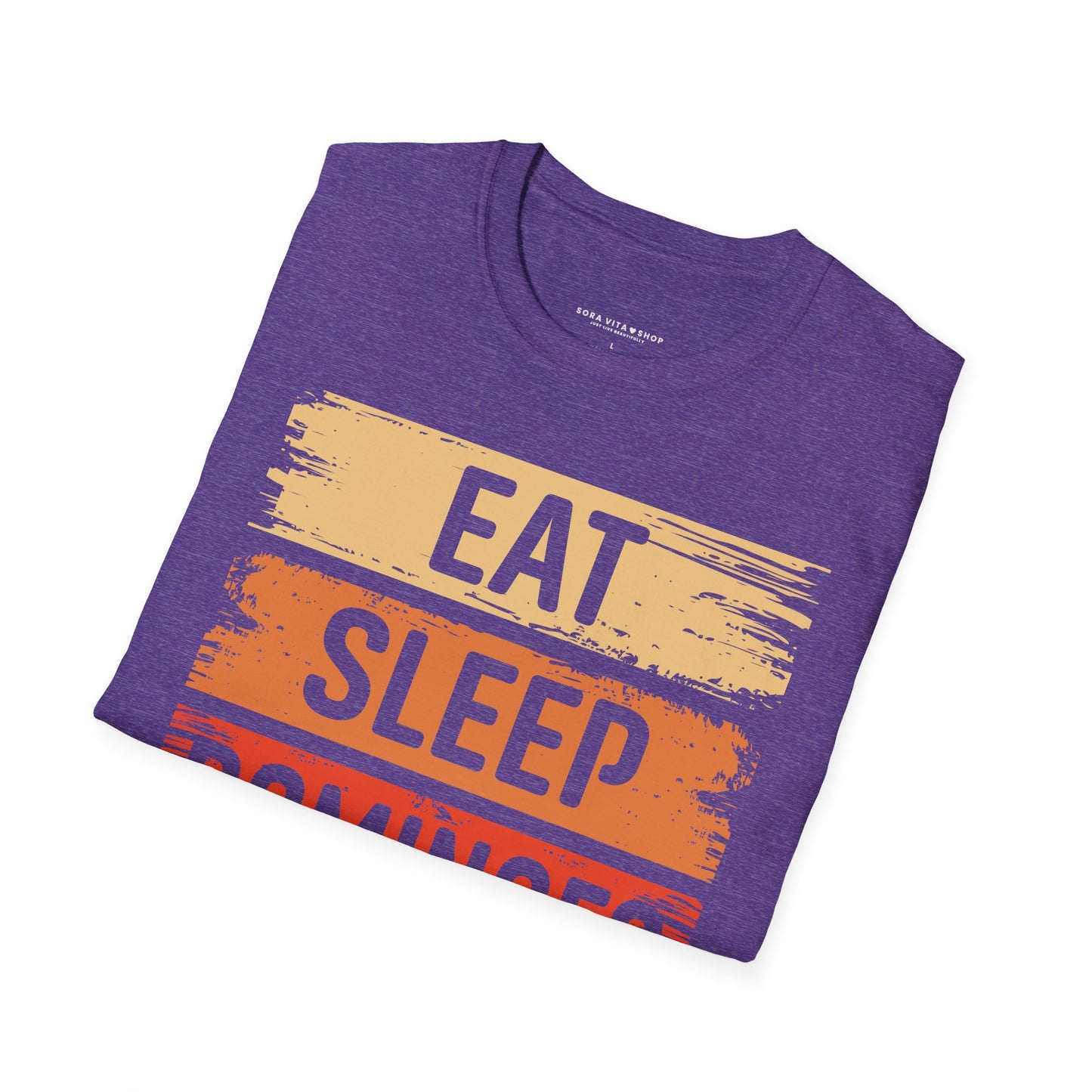 Eat Sleep Baseball Repeat T‑Shirt – Funny Baseball Lover Tee for Game Days, Players & Fans
