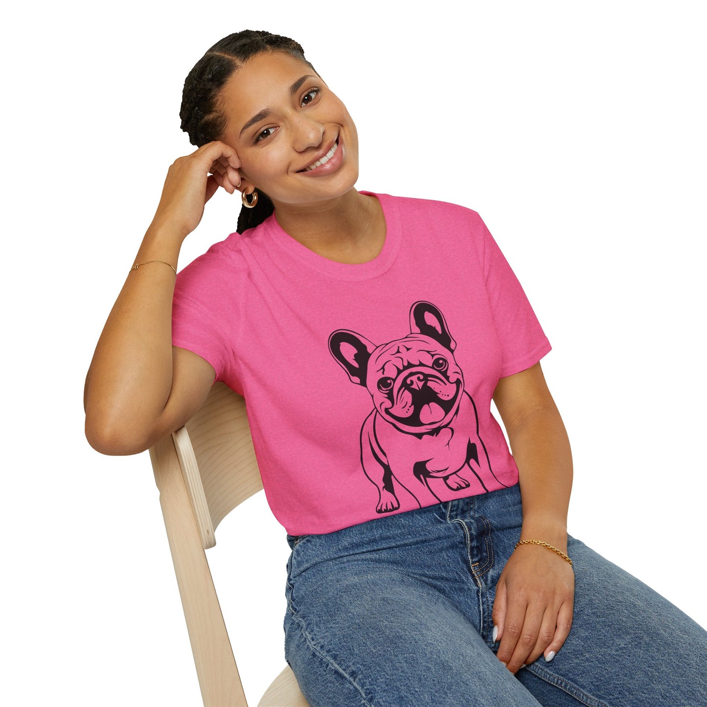 Bulldog Lover Unisex Softstyle Tee | Ultra‑Soft Comfort for Pet Parents, Dog Fans & Everyday Wear