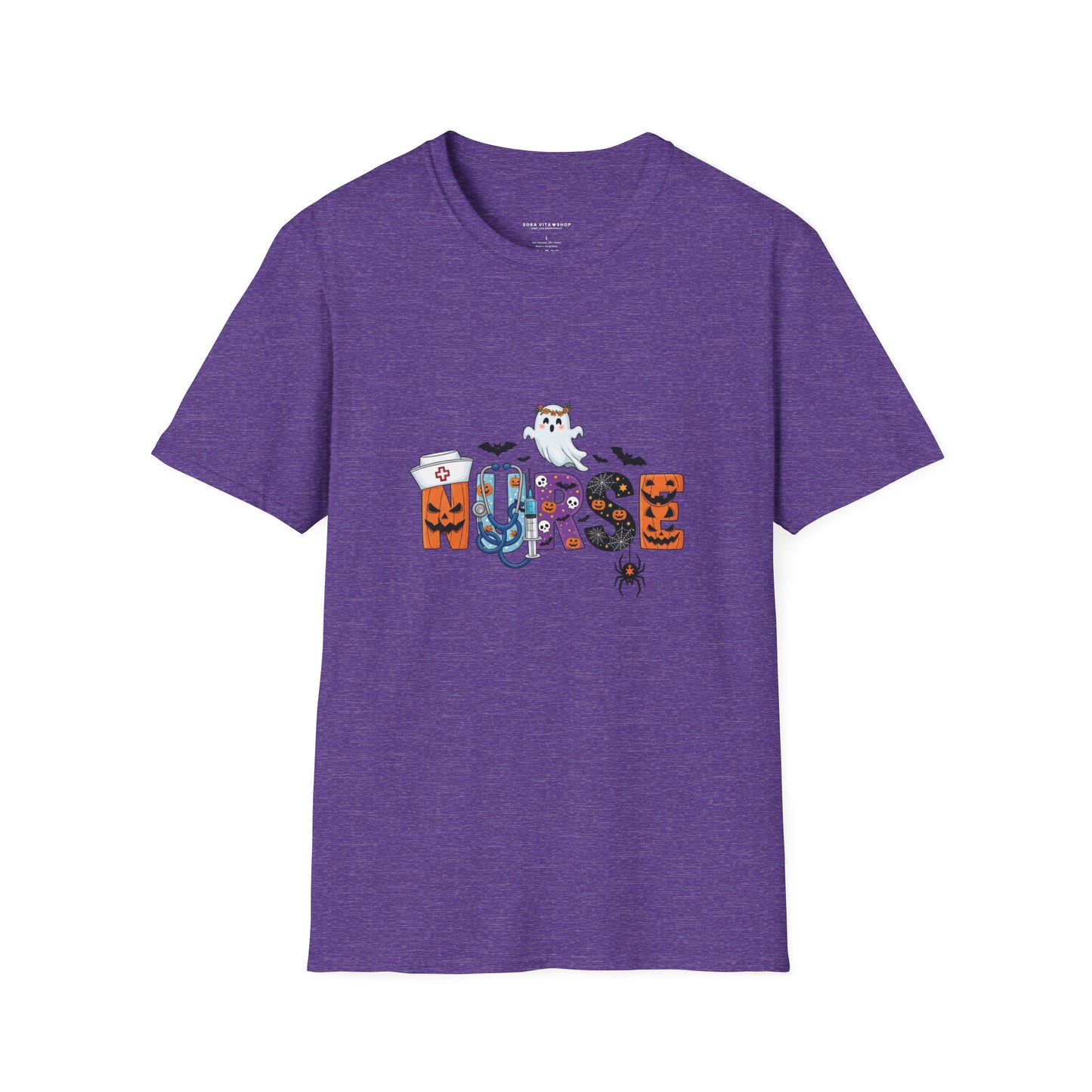 Halloween Ghost Graphic Tee – Spooky Season Unisex Shirt for Parties, Trick‑or‑Treating & Fall Fun