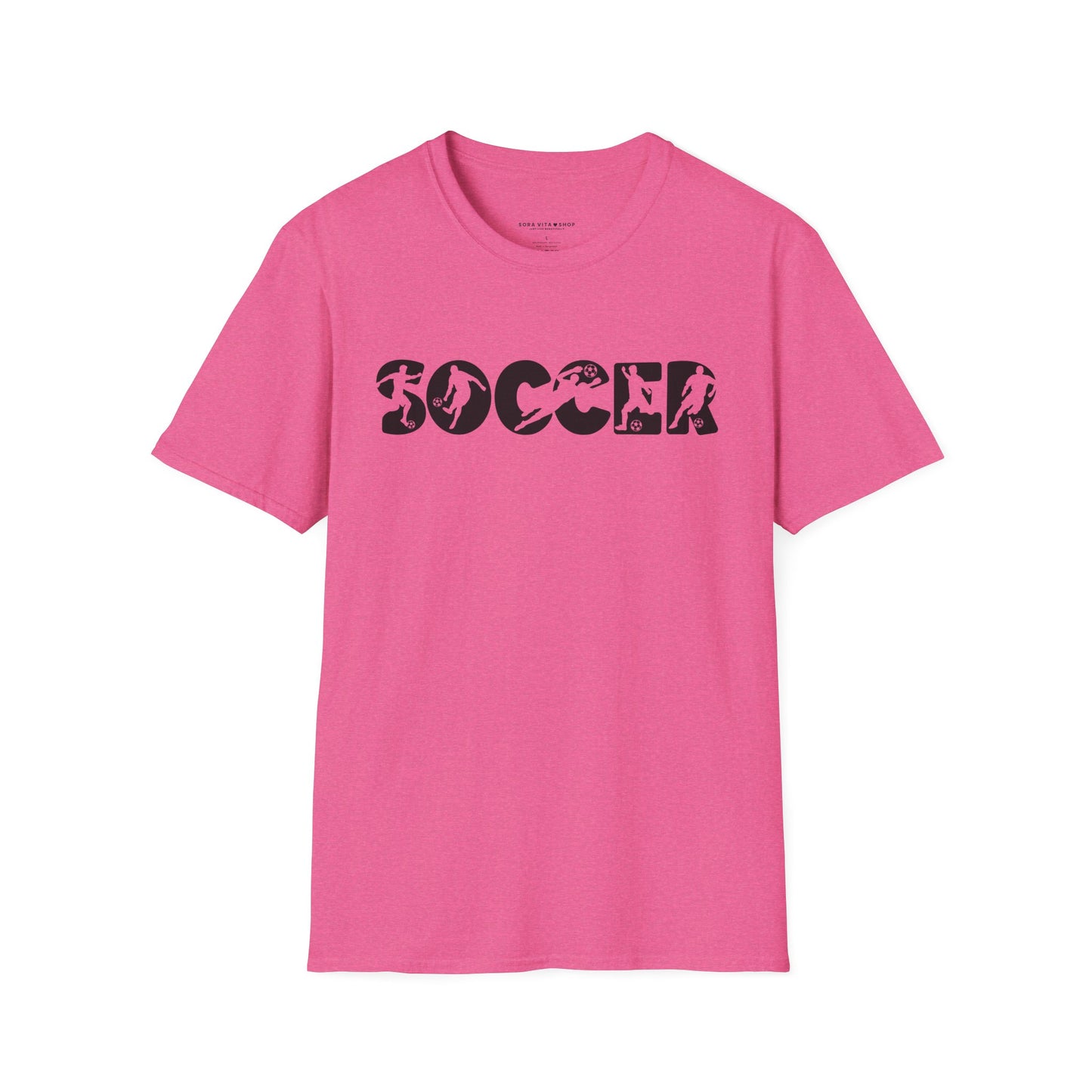 Goal‑Getter Comfort – Soccer Fan Unisex Softstyle Tee | All‑Day Wear, Game‑Day Energy, Perfect Gift for Players & Supporters