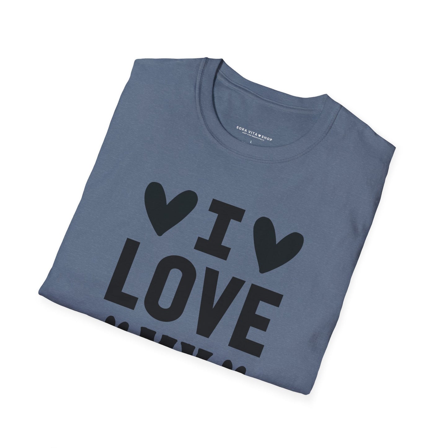 I Love My Dog Softstyle Tee | Unisex Comfort for Pet Parents, Dog Moms & Everyday Animal Lovers