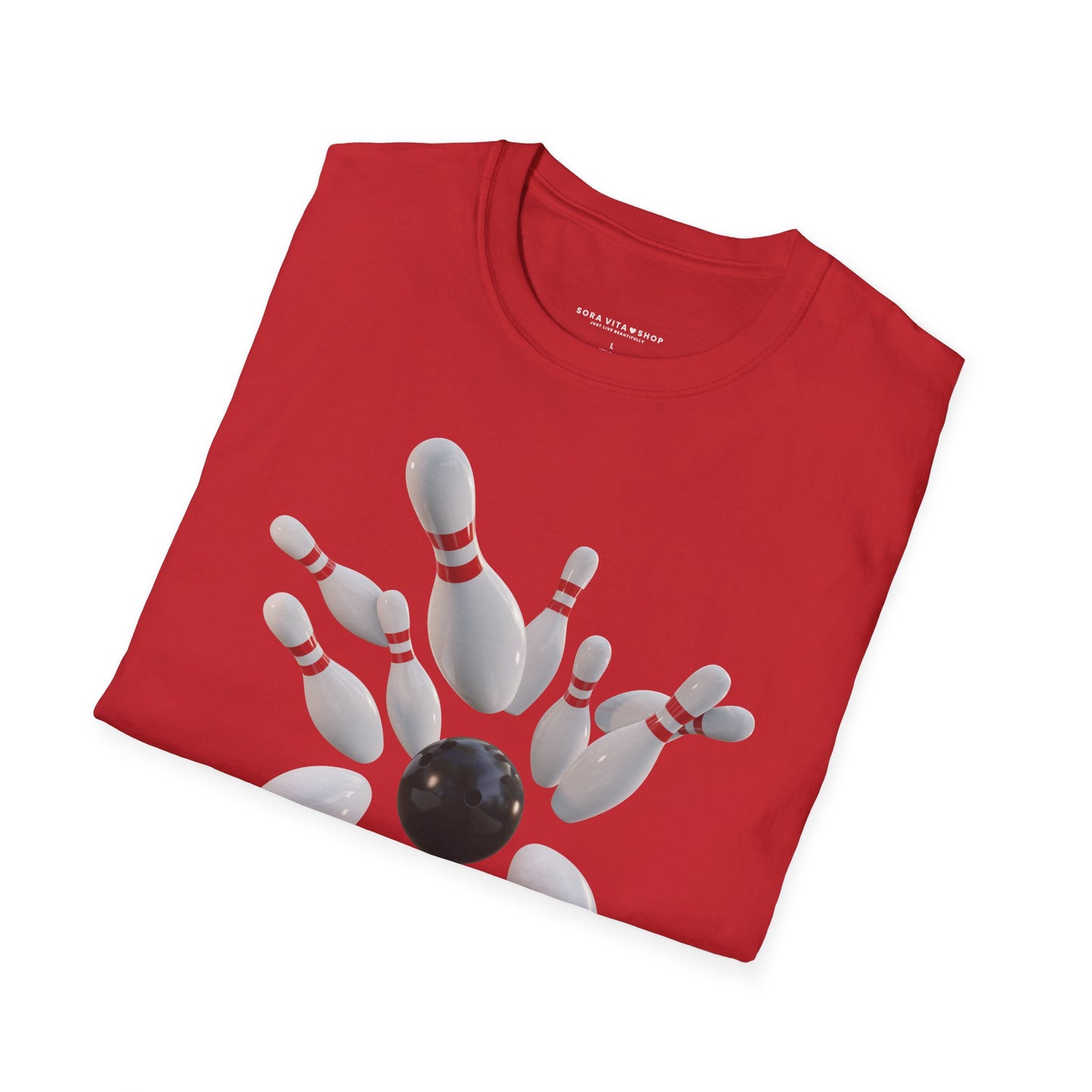 Bowling Fun Softstyle Tee – Playful Game Night Energy, All‑Day Comfort, Perfect Gift for Bowling Lovers & League Nights