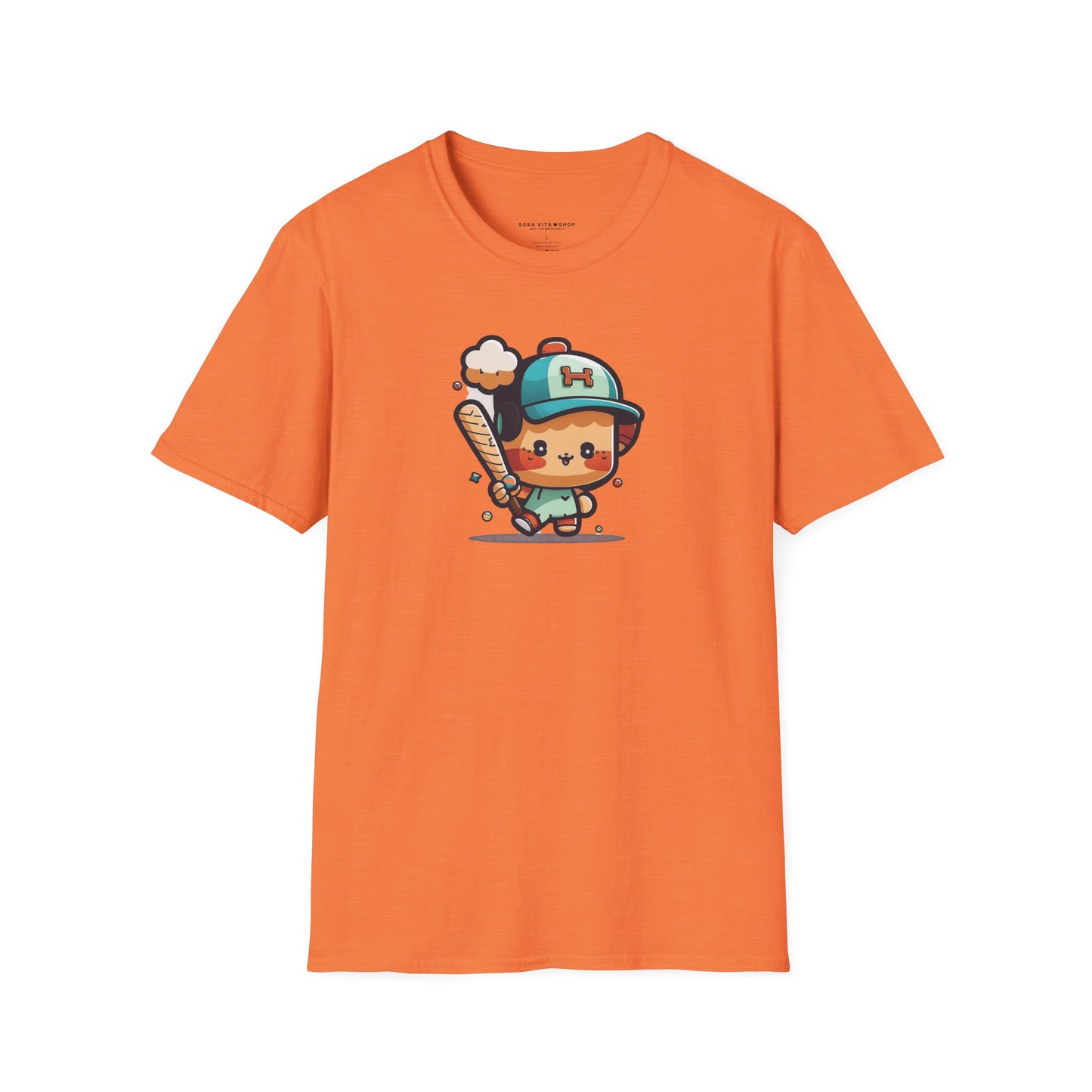 Cute Kid’s Baseball Softstyle Tee | Fun Unisex Comfort for Summer Play, Sports Fans & Everyday Joy