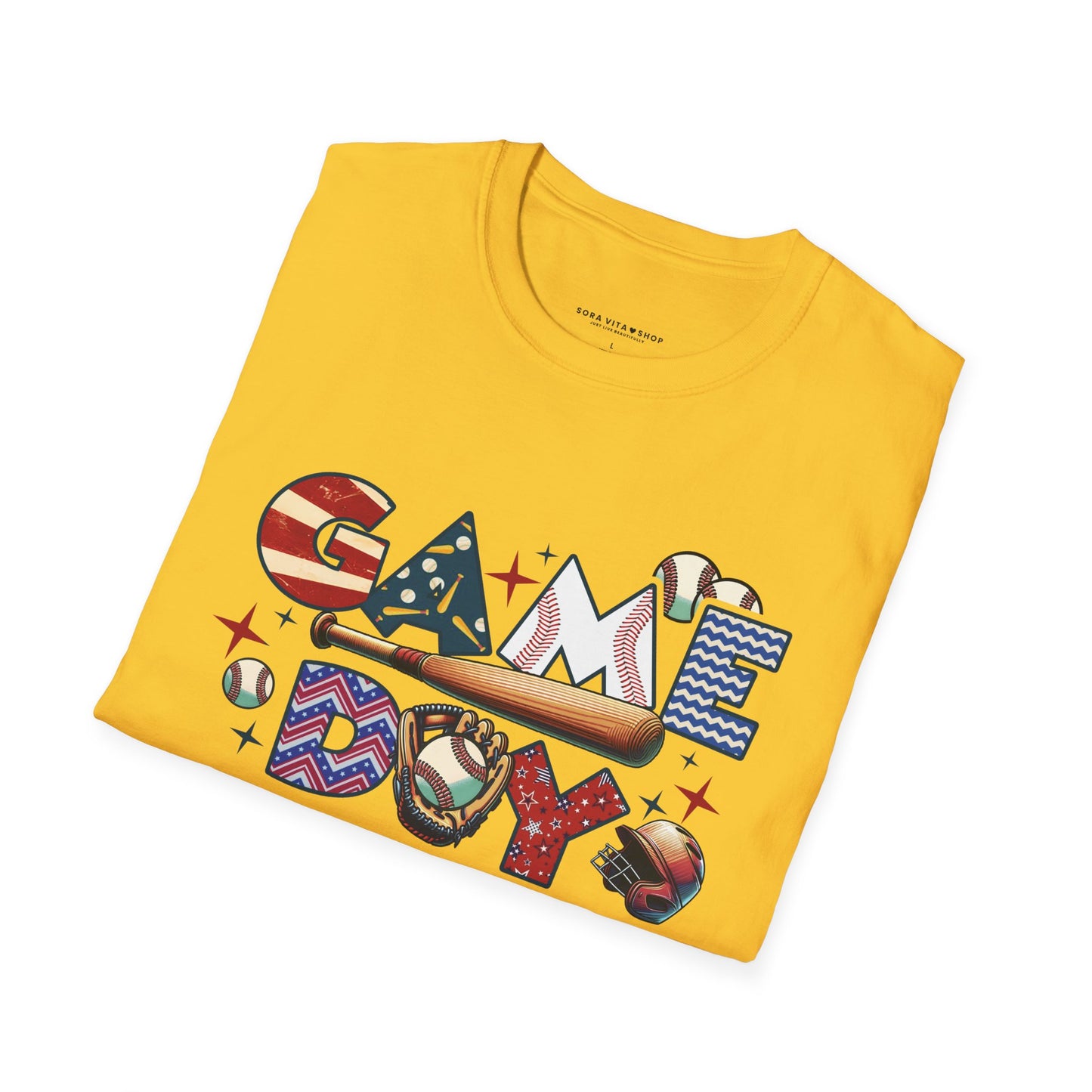 Retro Game Day Softstyle Tee – Vintage Gaming Vibes, All‑Day Comfort, Perfect Gift for Players & Arcade Fans