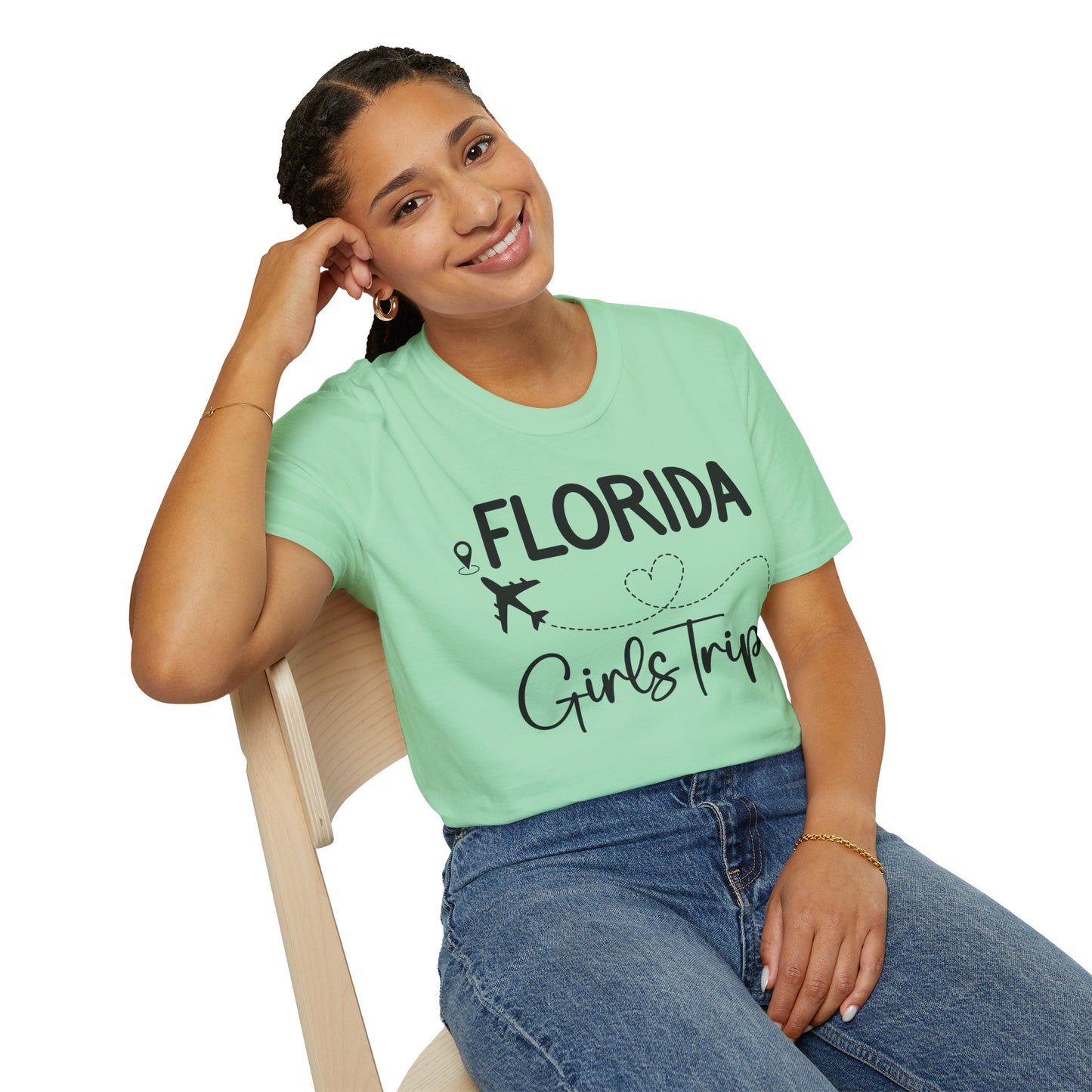 Girls Trip Florida Softstyle Tee – Vibrant Vacation Vibes, All‑Day Comfort, Perfect Gift for Summer Getaways & Beach Besties