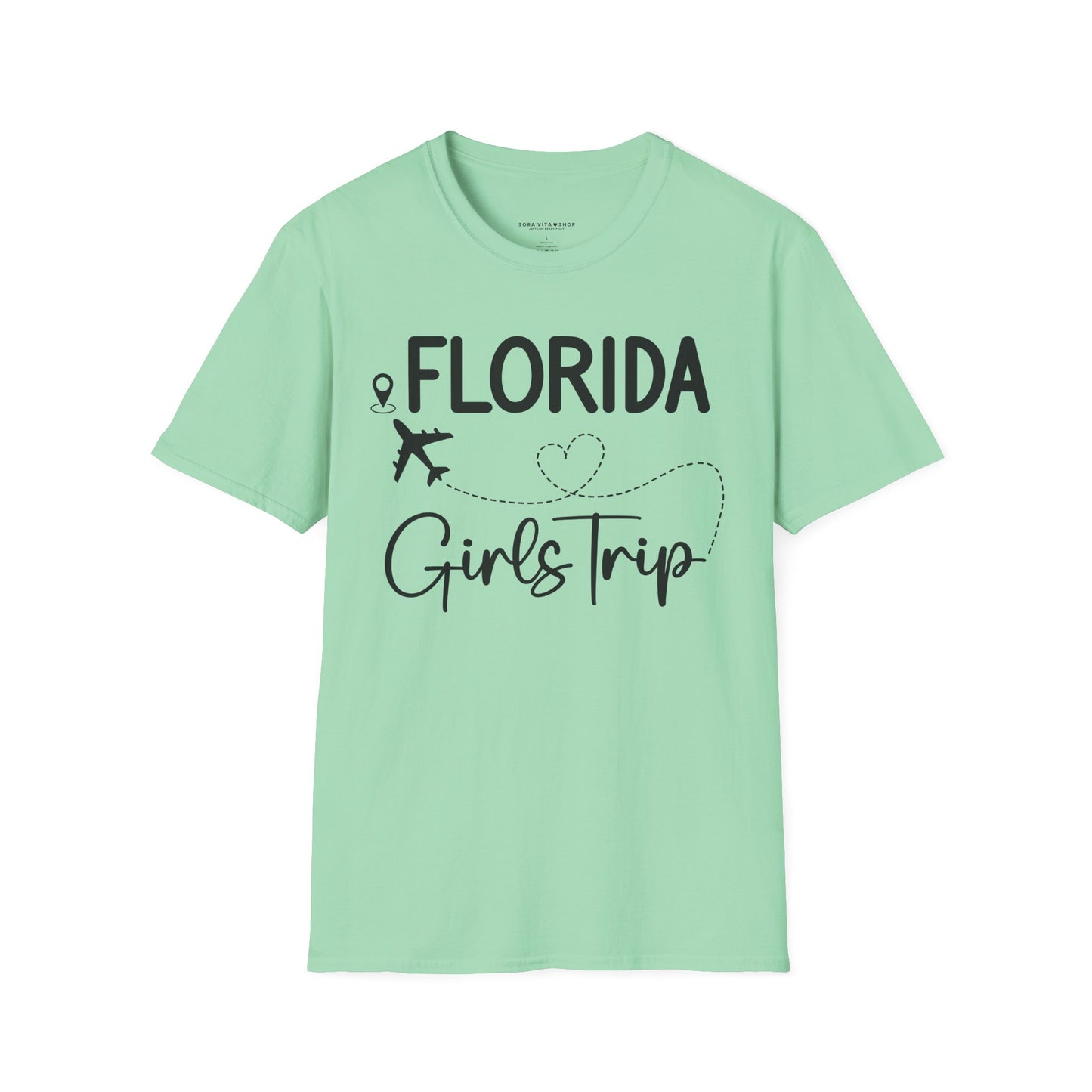 Girls Trip Florida Softstyle Tee – Vibrant Vacation Vibes, All‑Day Comfort, Perfect Gift for Summer Getaways & Beach Besties