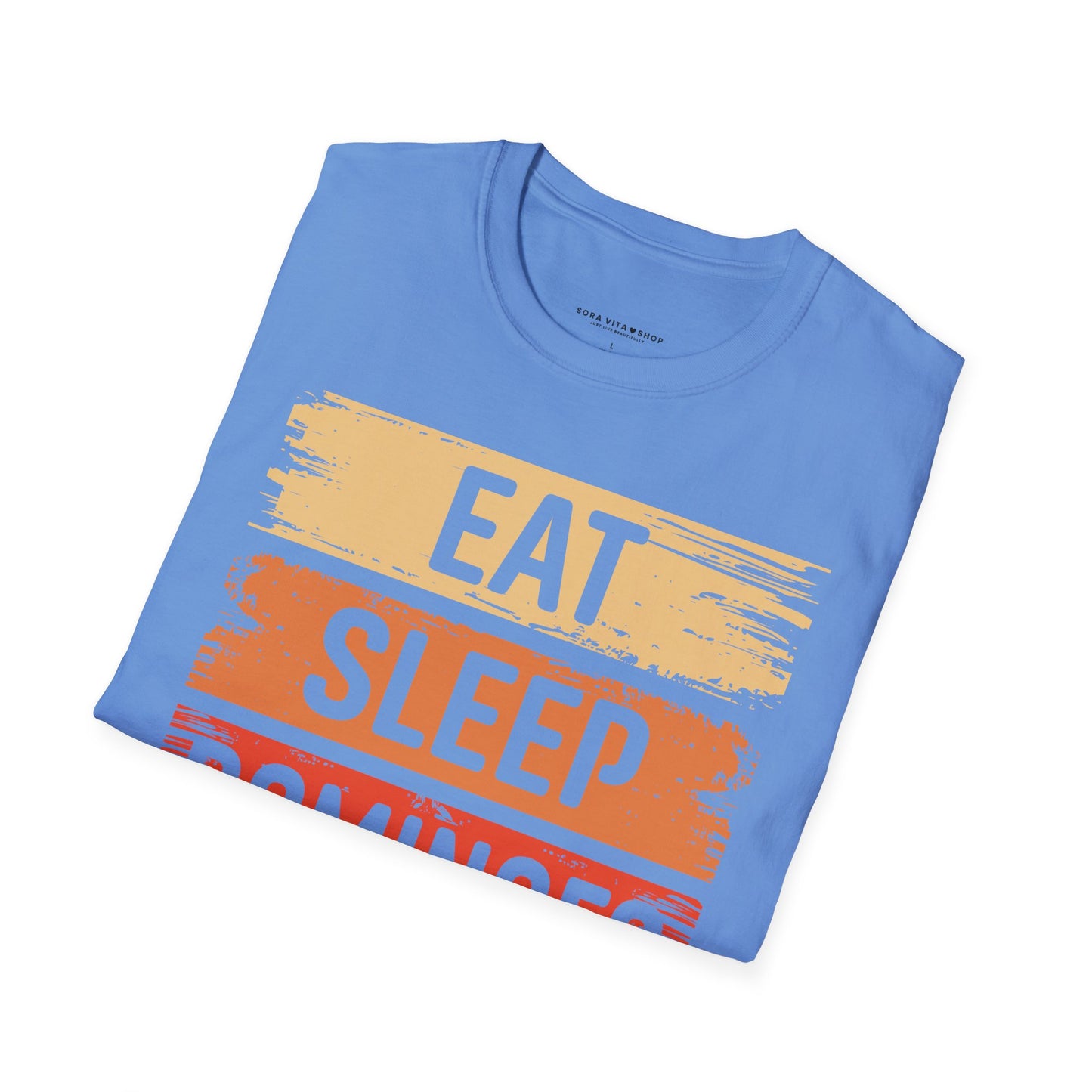 Eat Sleep Baseball Repeat T‑Shirt – Funny Baseball Lover Tee for Game Days, Players & Fans