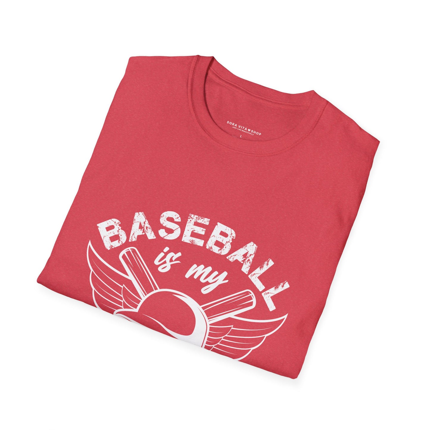 Baseball Therapy Softstyle Tee – All‑Day Comfort, Game‑Day Energy, Perfect Gift for Baseball Lovers