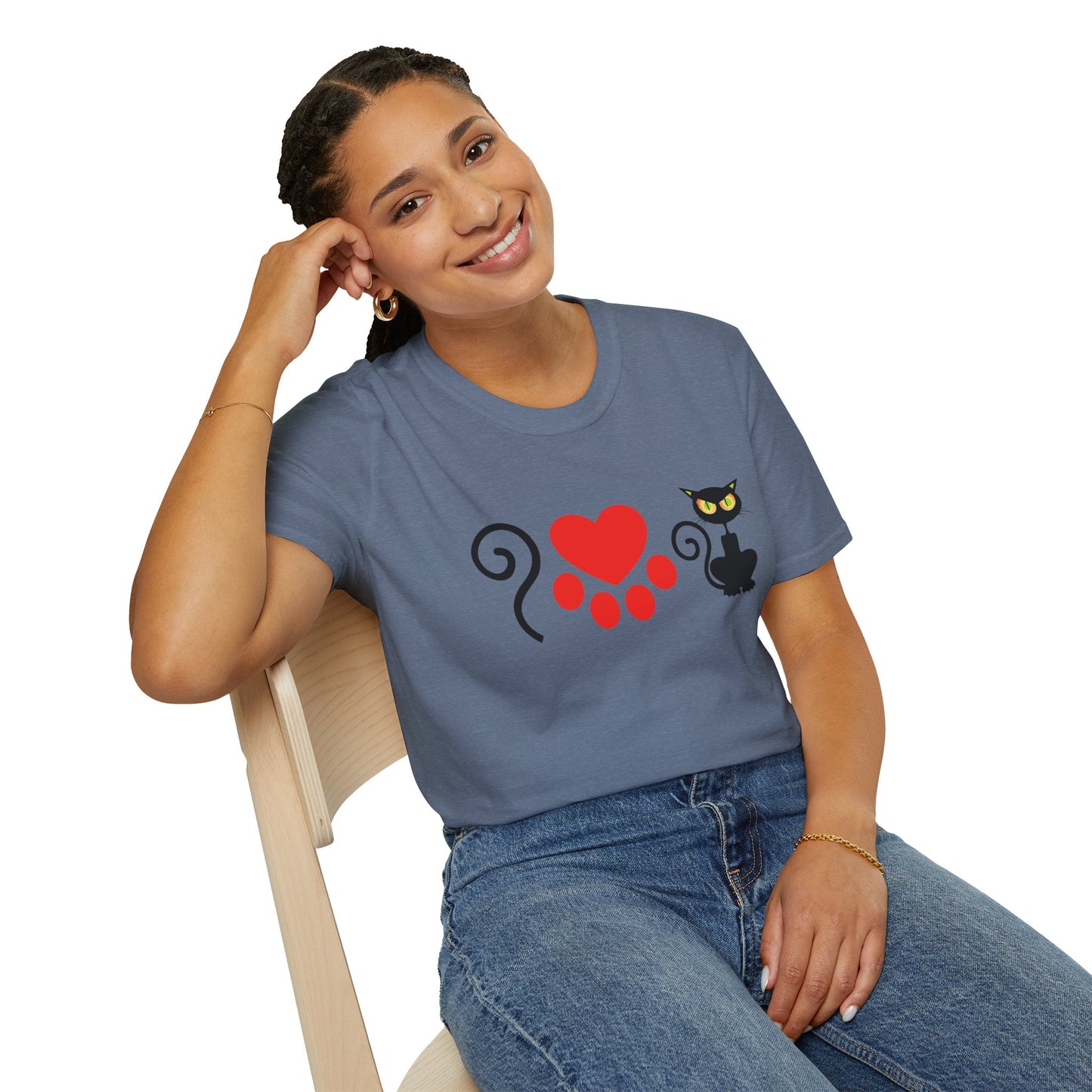 Cute Cat Lover Tee | Cozy Softstyle Shirt for Pet Adoption Fans & Animal Advocates
