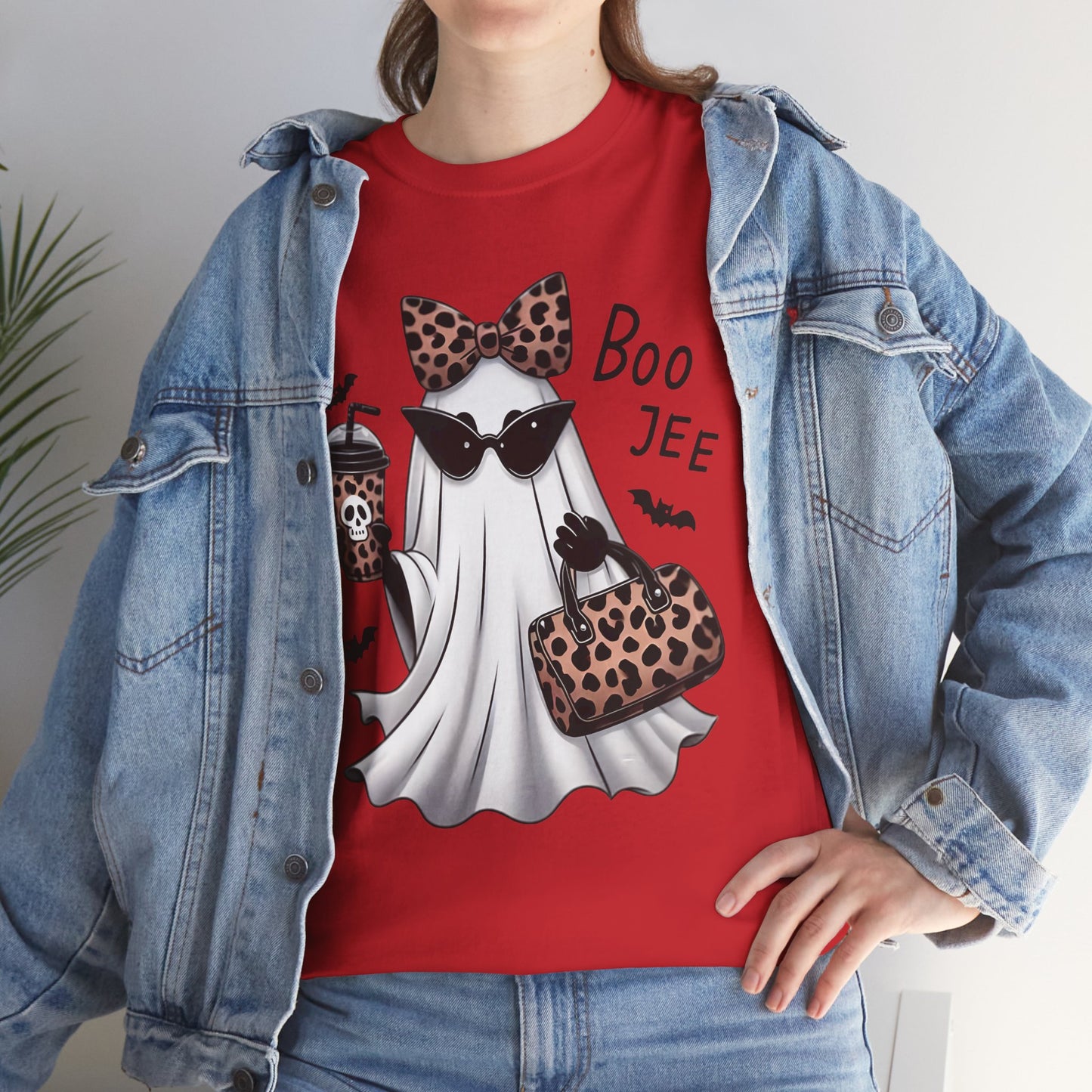 Boo Jee Halloween Tee – Playful Ghost Design & All‑Day Comfort for Spooky Season