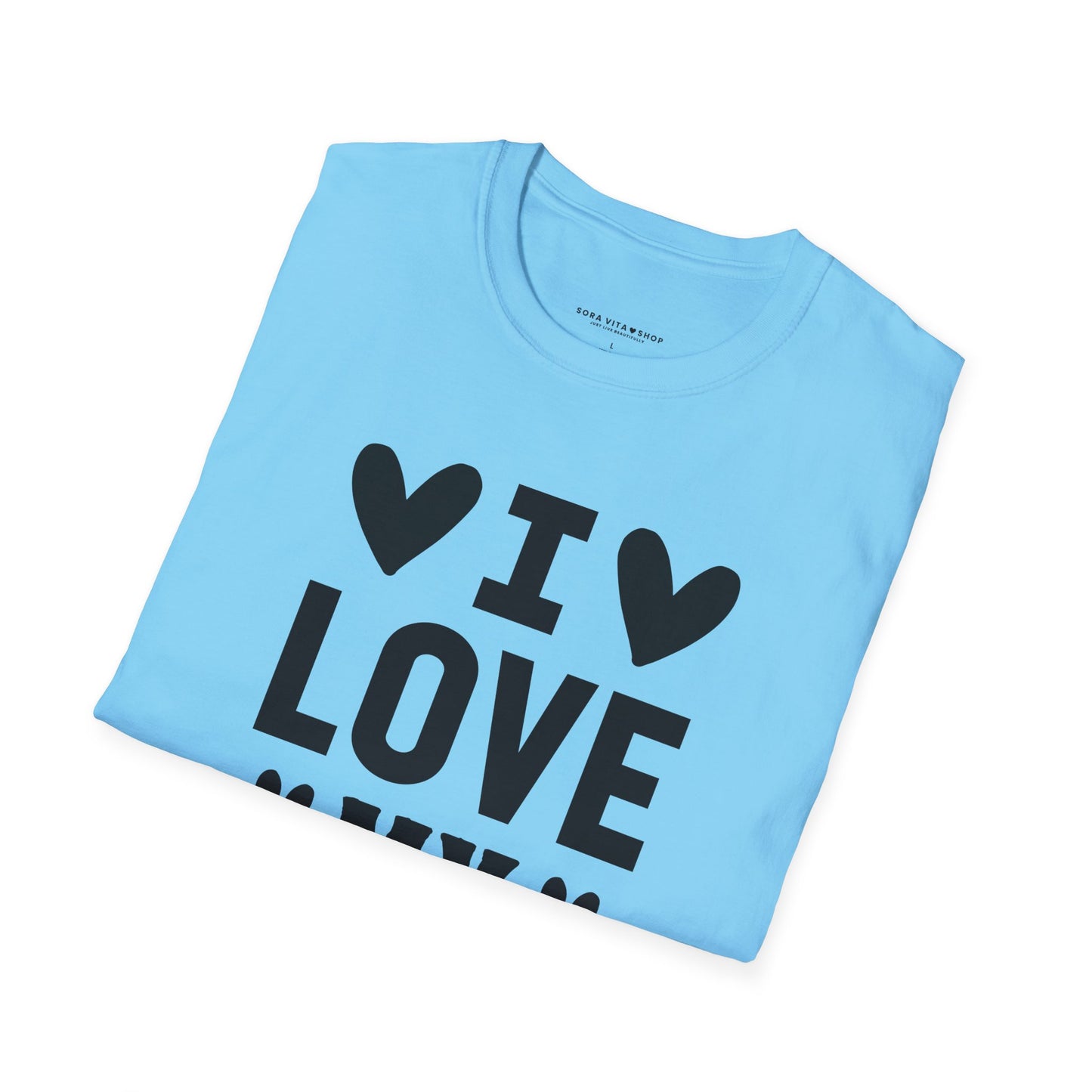 I Love My Dog Softstyle Tee | Unisex Comfort for Pet Parents, Dog Moms & Everyday Animal Lovers