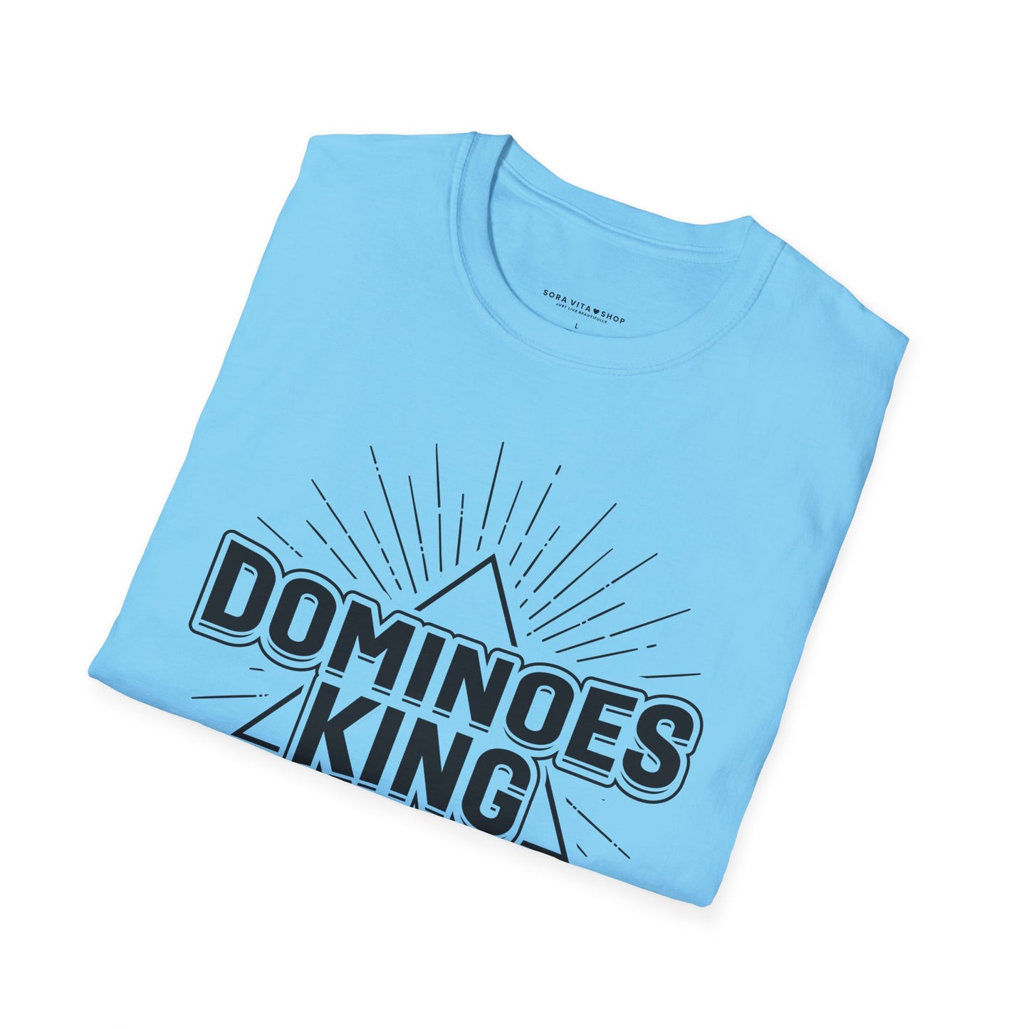 Dominoes King Softstyle Tee – Game Night Champion Style, All‑Day Comfort, Perfect Gift for Domino Lovers & Board Game Fans