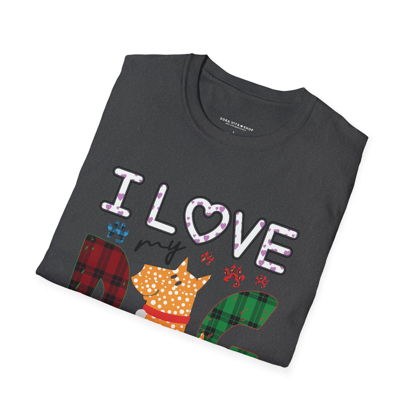 I Love My Dog Softstyle Tee | Cute Unisex Comfort for Timeless Comfort & Everyday Essential Tee