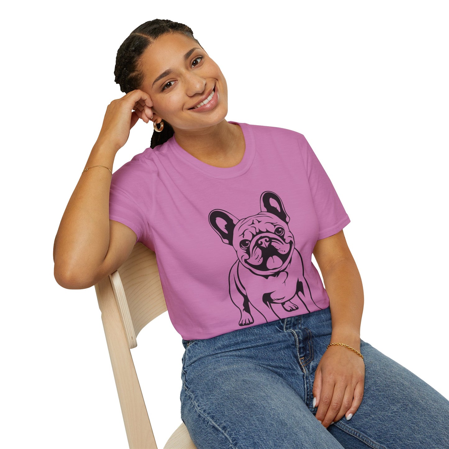 Bulldog Lover Unisex Softstyle Tee | Ultra‑Soft Comfort for Pet Parents, Dog Fans & Everyday Wear