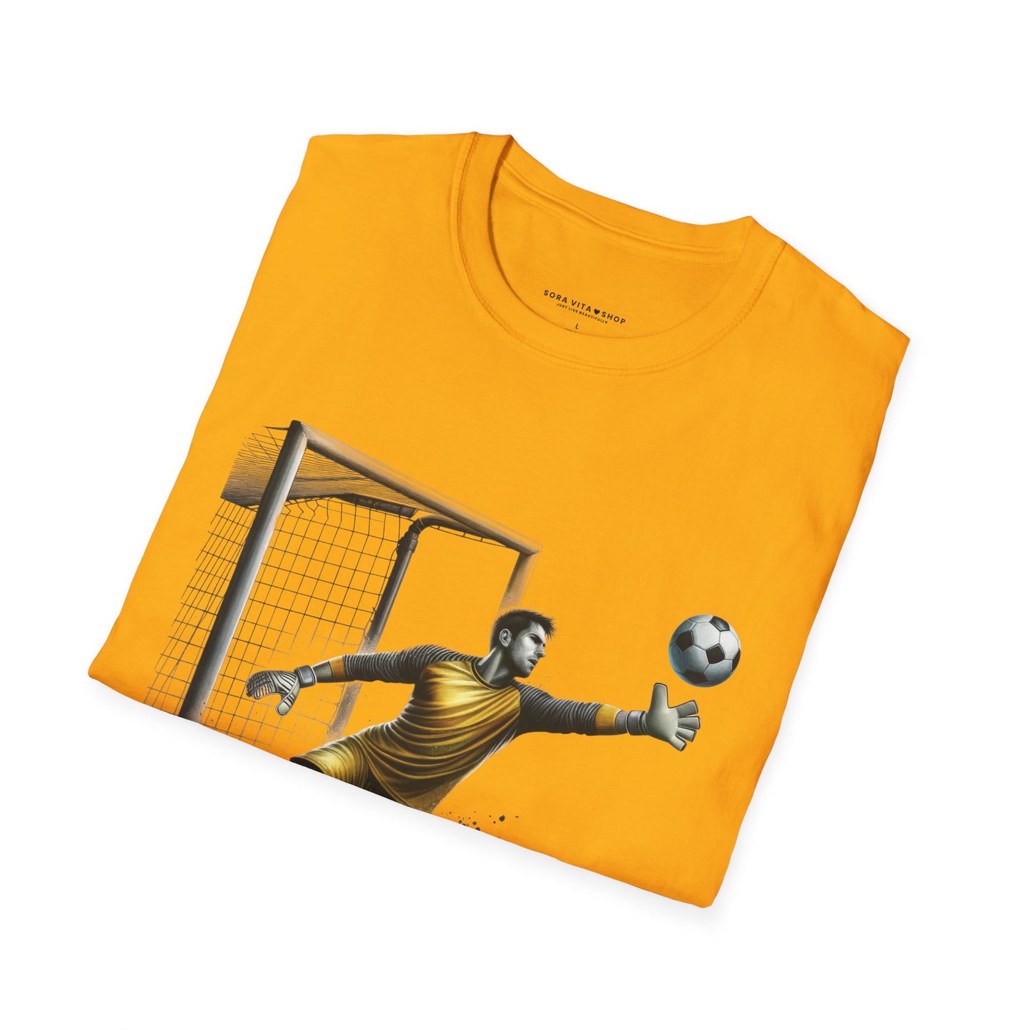 Goalkeeper Soccer Softstyle Tee – Bold Game‑Day Energy, All‑Day Comfort, Perfect Gift for Football Fans & Sports Lovers