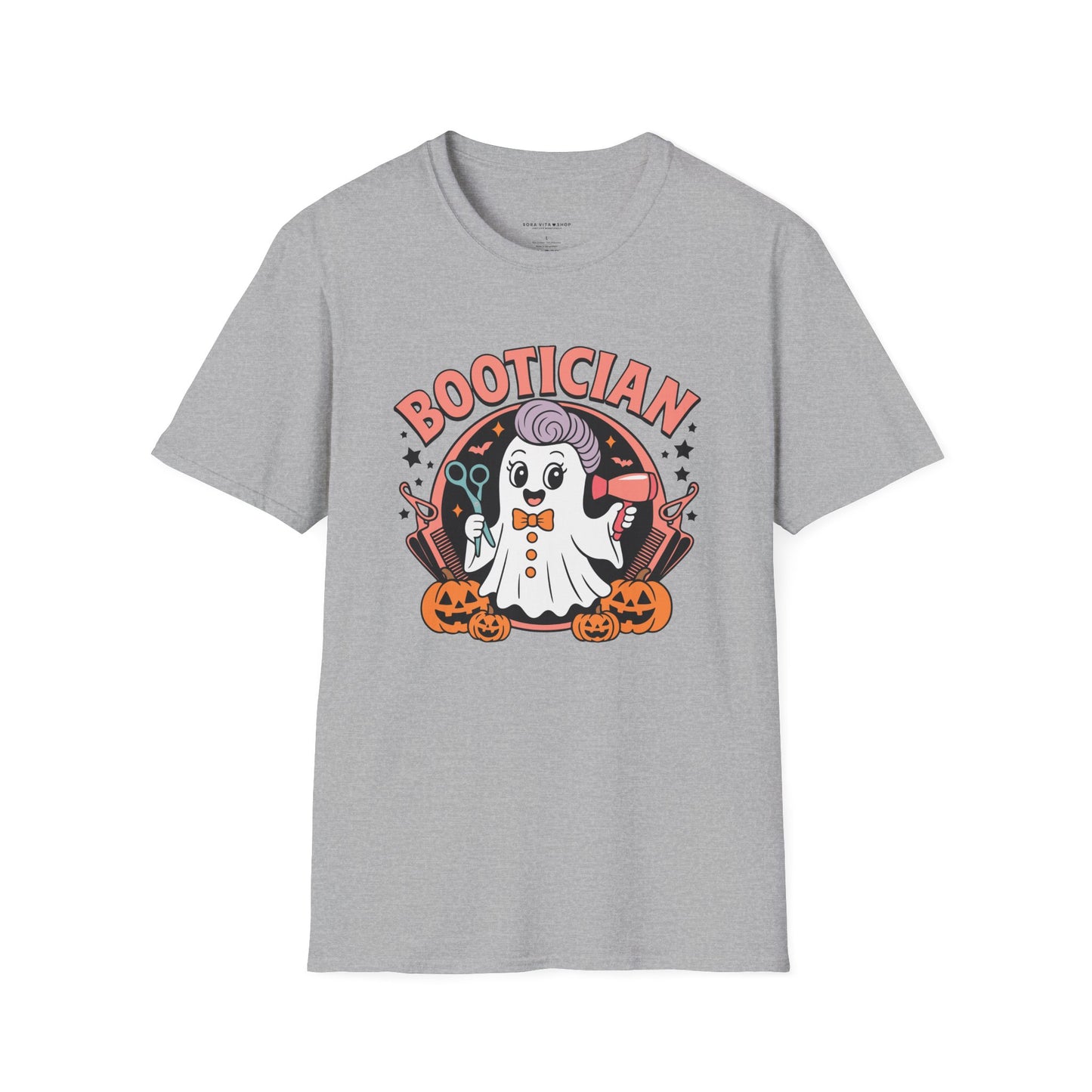 Halloween Bootician Ghost Tee – Fun Spooky Season Shirt for Parties, Trick‑or‑Treat & Festive Fall Style
