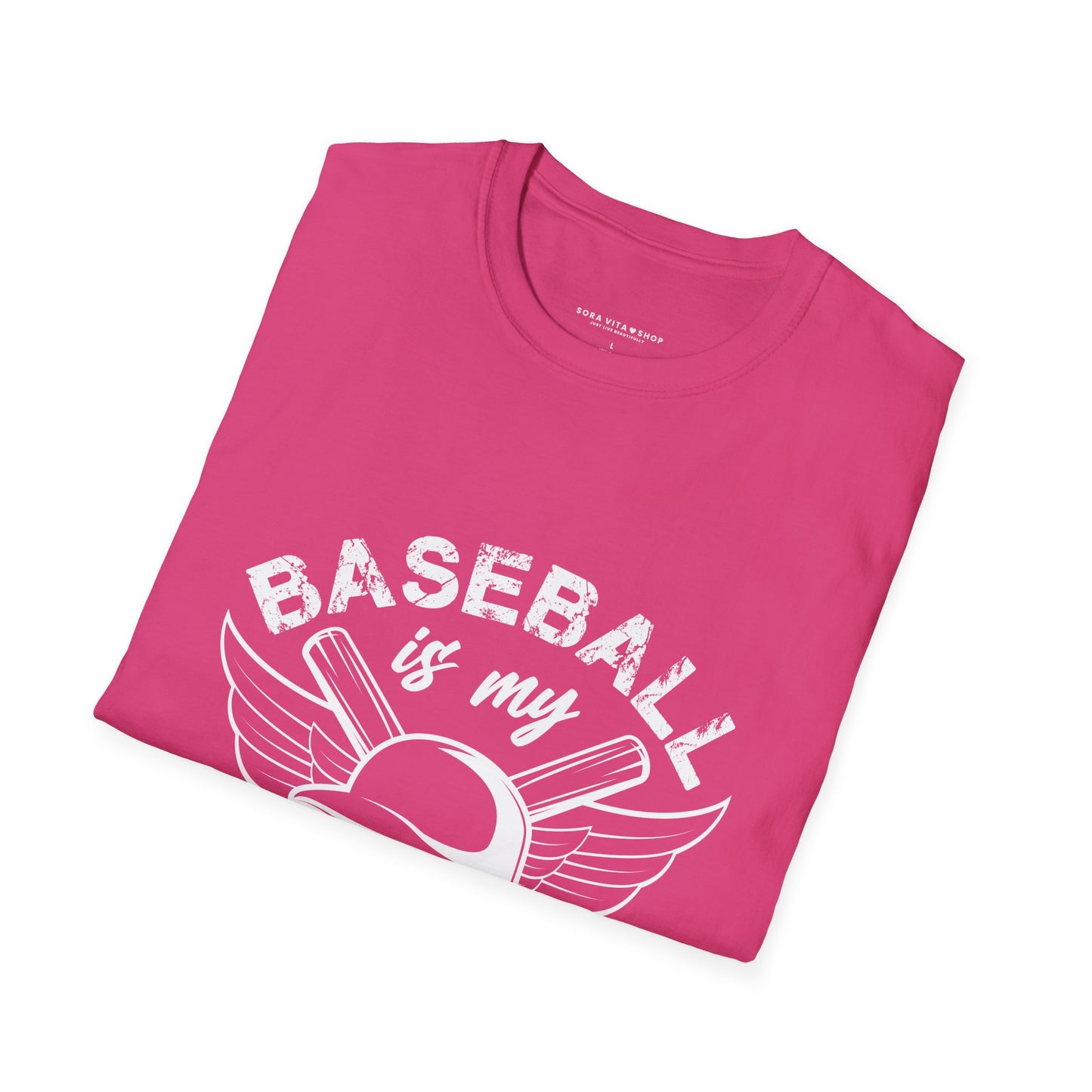Baseball Therapy Softstyle Tee – All‑Day Comfort, Game‑Day Energy, Perfect Gift for Baseball Lovers