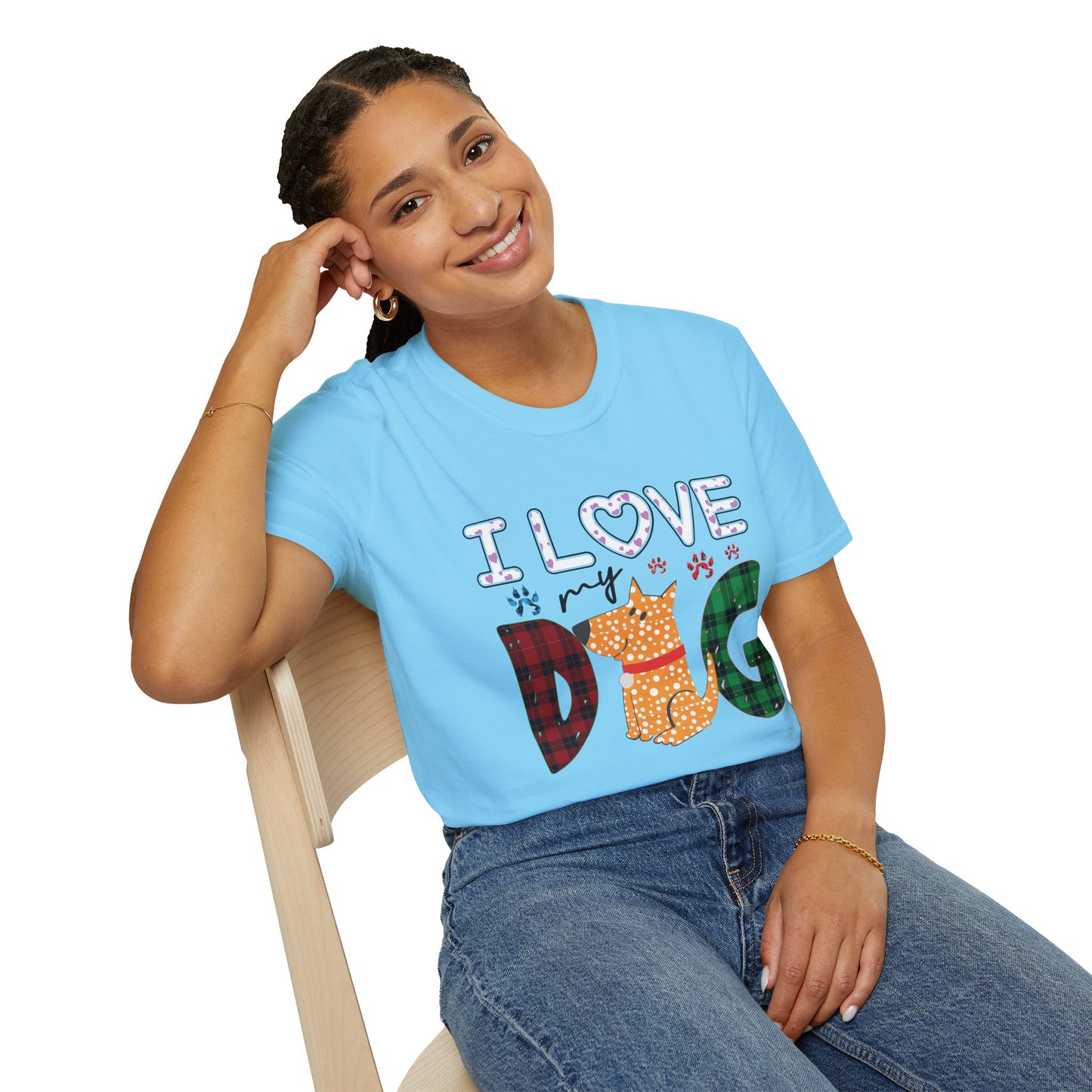 I Love My Dog Softstyle Tee | Cute Unisex Comfort for Timeless Comfort & Everyday Essential Tee