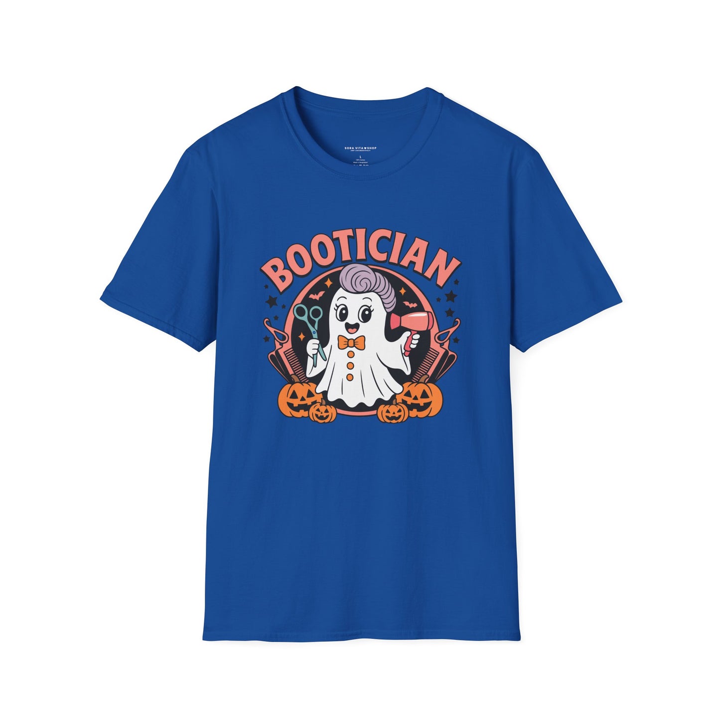Halloween Bootician Ghost Tee – Fun Spooky Season Shirt for Parties, Trick‑or‑Treat & Festive Fall Style
