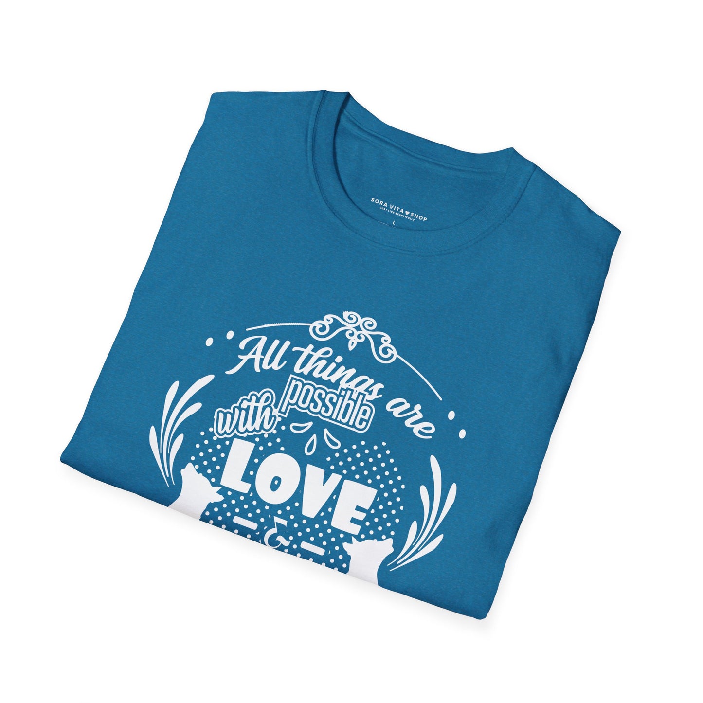 Dog Lover’s Quote Tee | Softstyle Comfort for Pet Parents, Dog Walkers & Everyday Animal Lovers