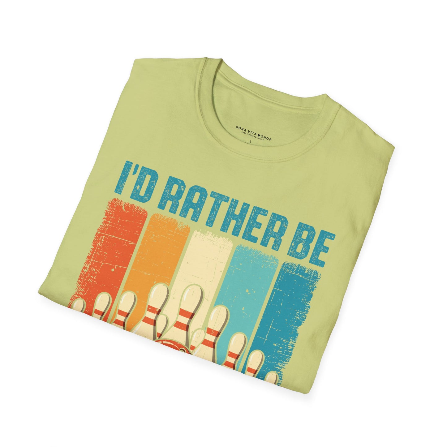 I’d Rather Be Bowling Softstyle Tee – All‑Day Comfort, Fun Game Night Vibes, Perfect Gift for Bowlers & League Legends