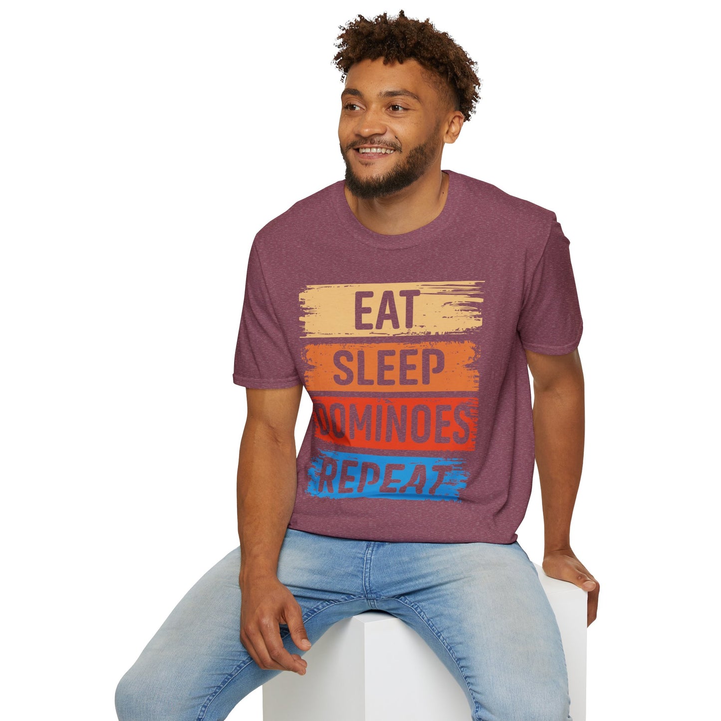 Eat Sleep Baseball Repeat T‑Shirt – Funny Baseball Lover Tee for Game Days, Players & Fans