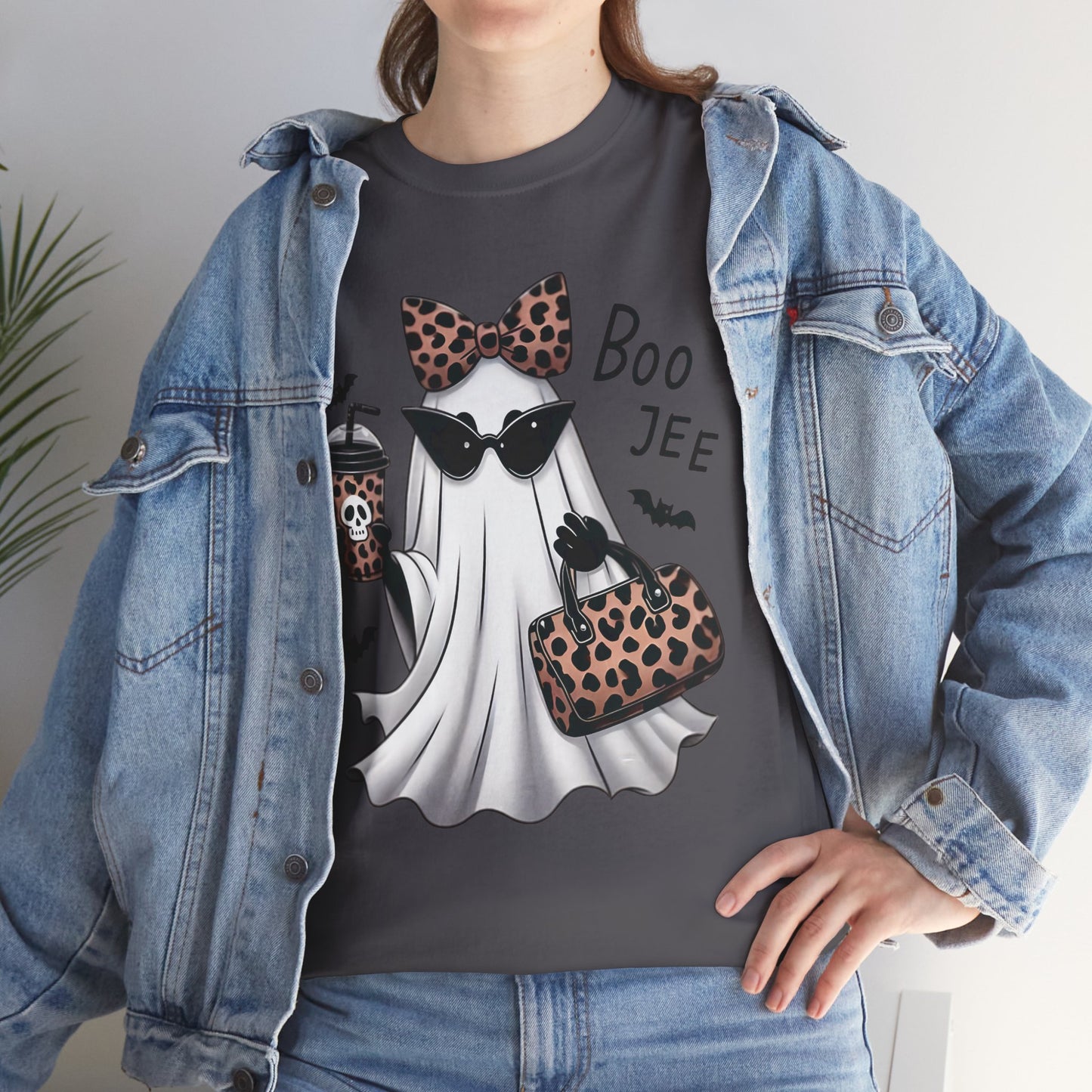Boo Jee Halloween Tee – Playful Ghost Design & All‑Day Comfort for Spooky Season