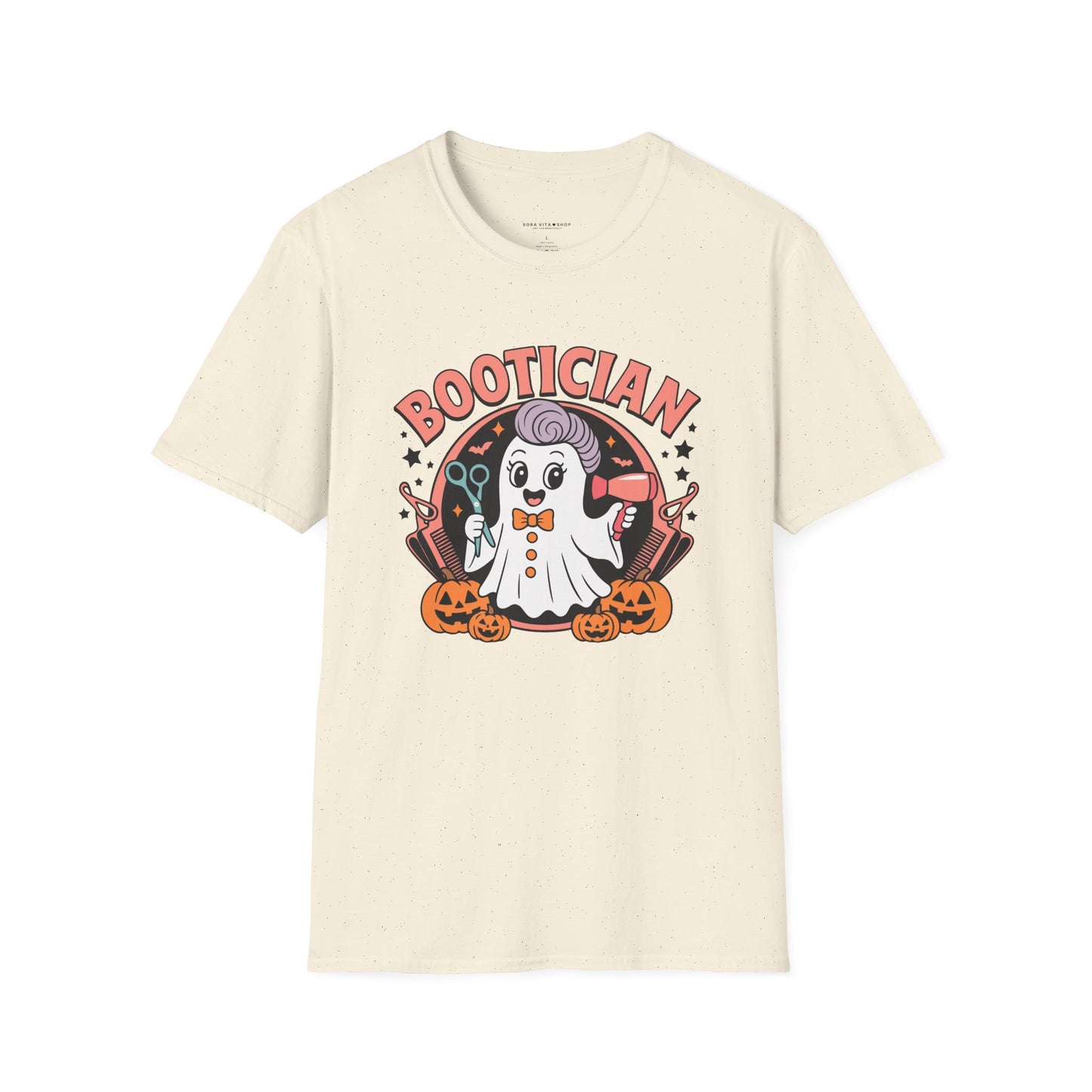 Halloween Bootician Ghost Tee – Fun Spooky Season Shirt for Parties, Trick‑or‑Treat & Festive Fall Style