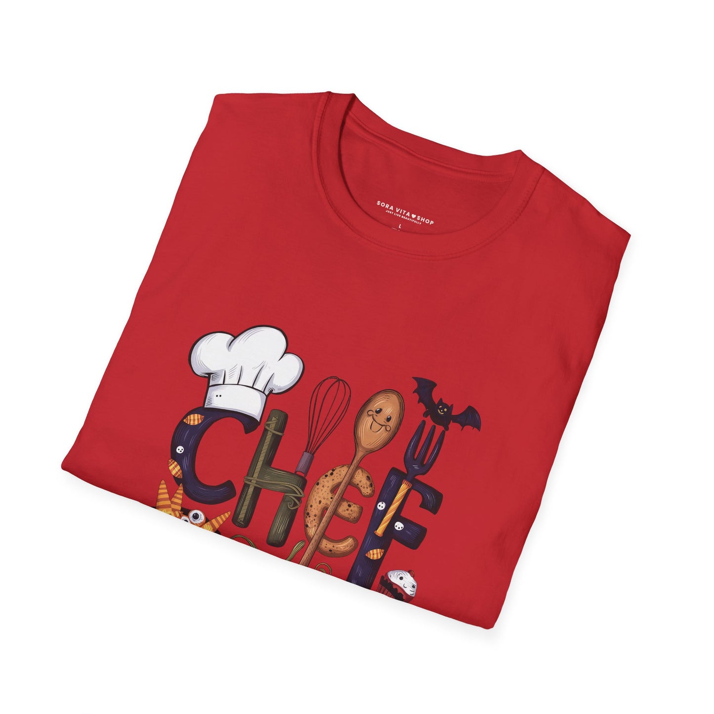 Halloween Chef Tee – Funny & Cute Cooking Shirt for Festive Food Lovers