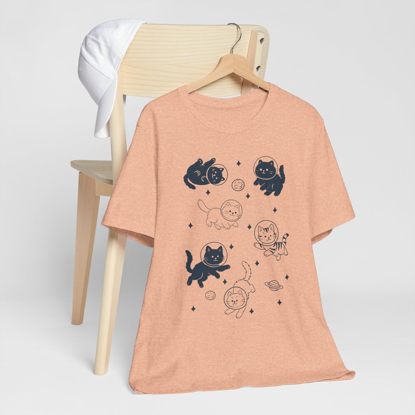 Cute Cat Adventure Tee – Funny Pet Lover Shirt for Everyday Comfort & Playful Style