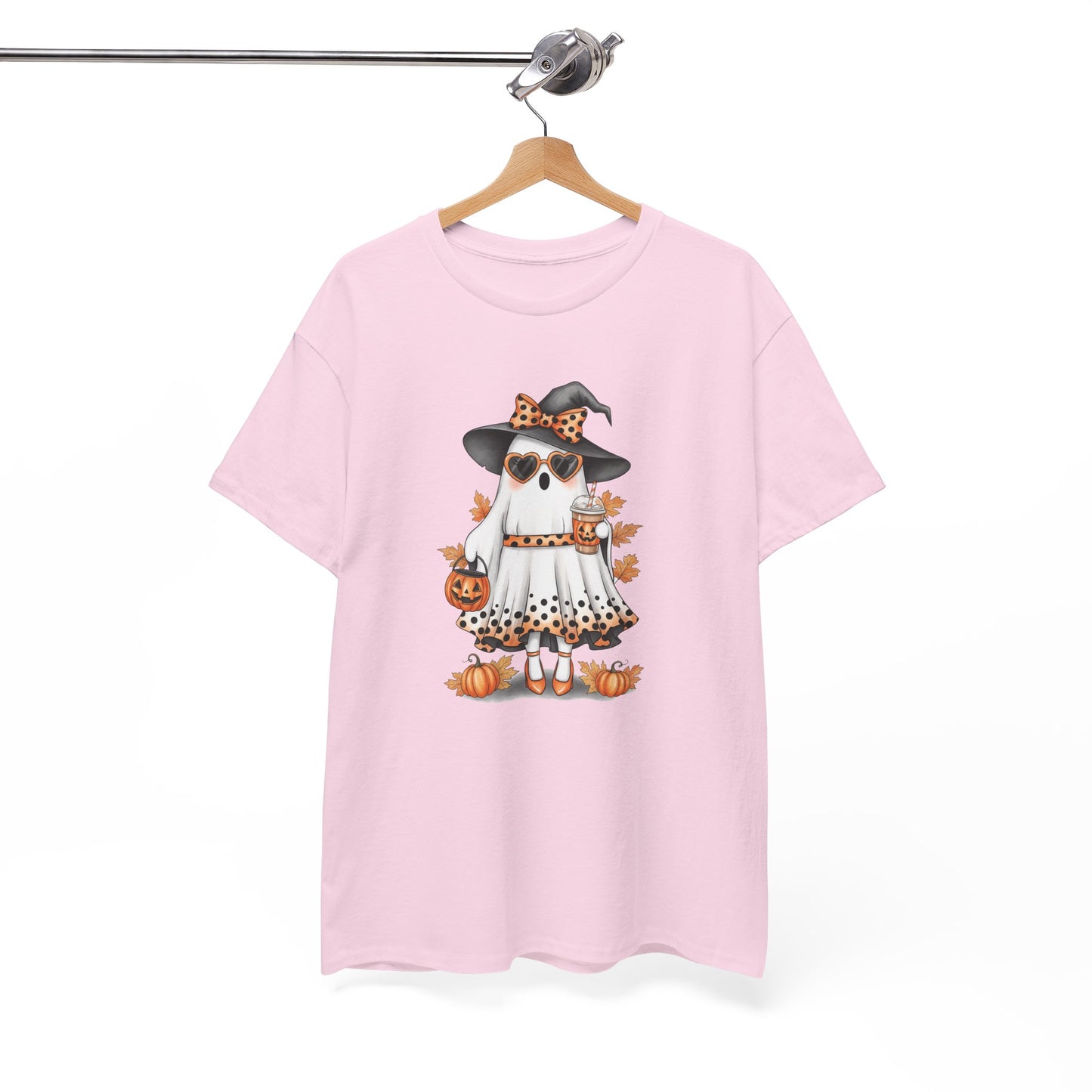 Spooky‑Cute Halloween Bunny Tee | Unisex Heavy Cotton Comfort for Fall Fun & Trick‑or‑Treat Vibes