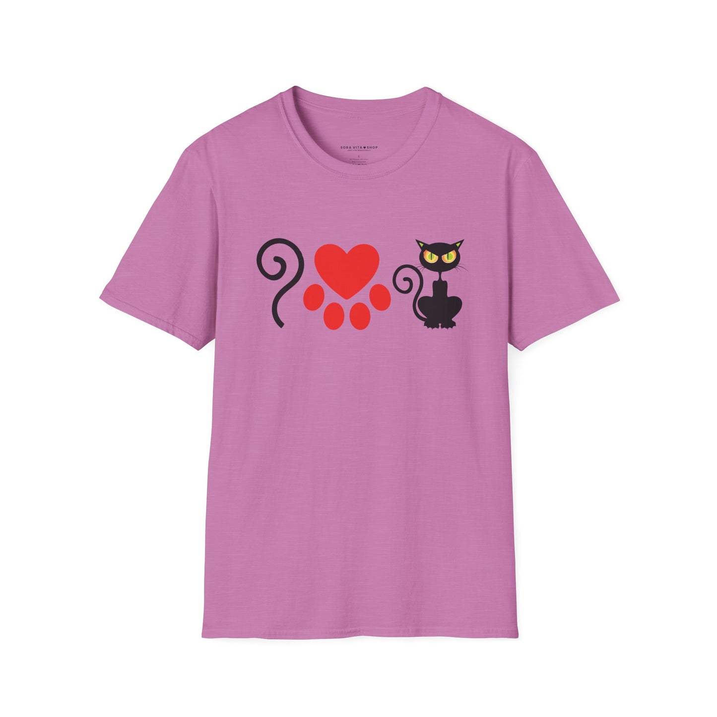 Cute Cat Lover Tee | Cozy Softstyle Shirt for Pet Adoption Fans & Animal Advocates