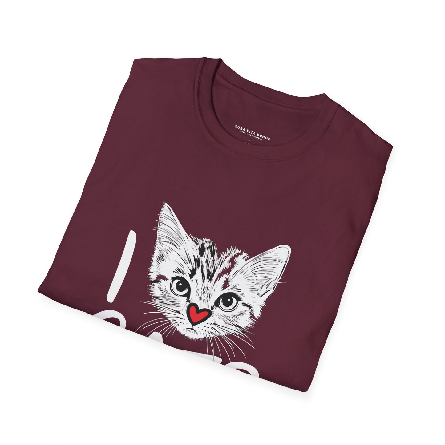 I CATS Funny Tee | Softstyle Comfort for Cat Lovers, Pet Owners & Everyday Durability