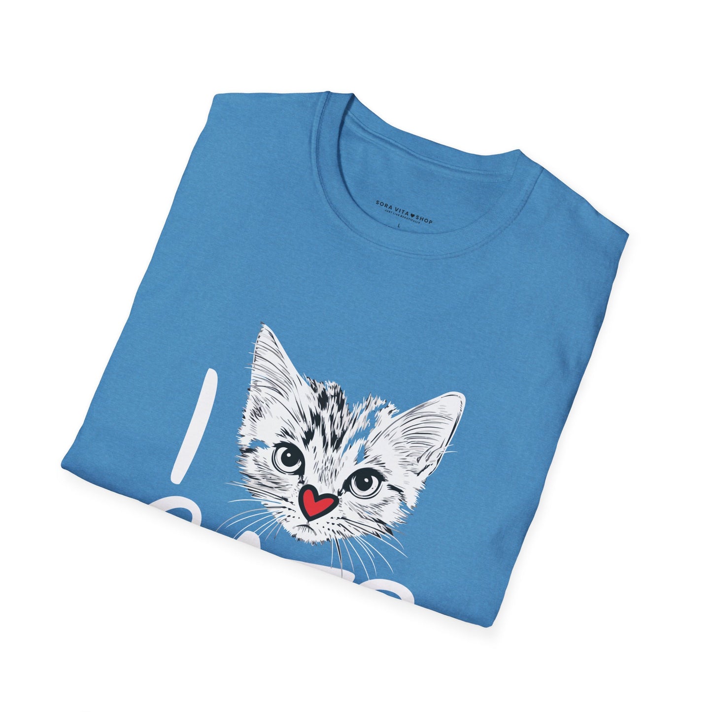 I CATS Funny Tee | Softstyle Comfort for Cat Lovers, Pet Owners & Everyday Durability