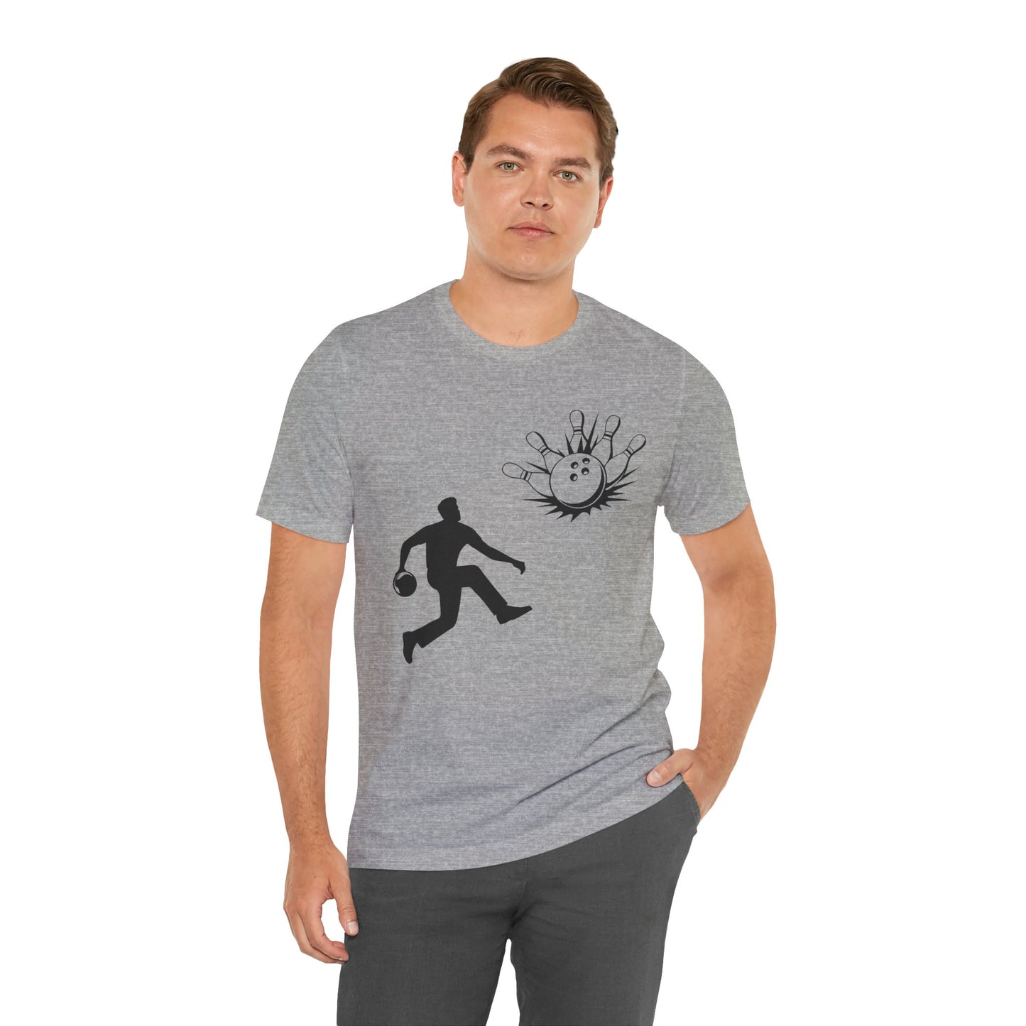 Unisex Jersey Short Sleeve Tee – Premium Lightweight Cotton Shirt for Custom Printing & Everyday Style