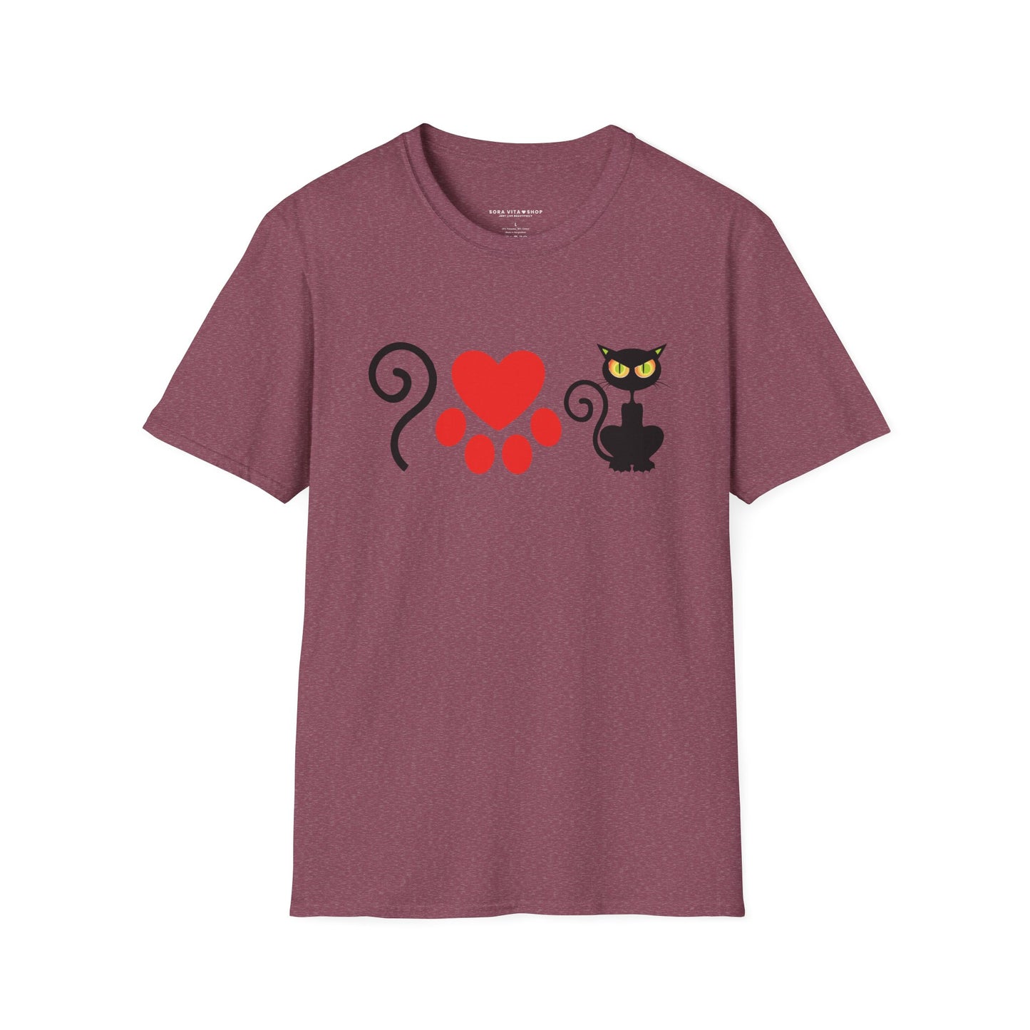 Cute Cat Lover Tee | Cozy Softstyle Shirt for Pet Adoption Fans & Animal Advocates