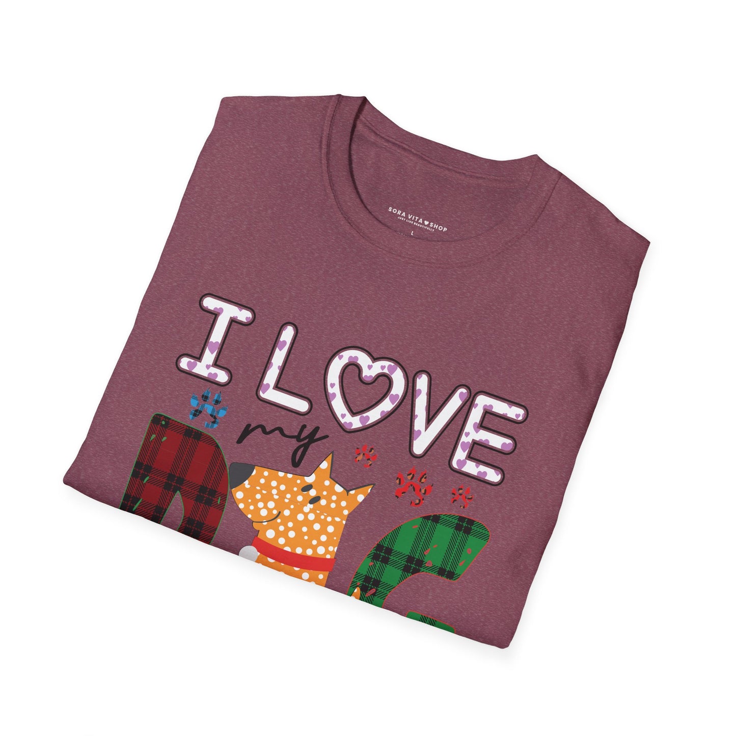 I Love My Dog Softstyle Tee | Cute Unisex Comfort for Timeless Comfort & Everyday Essential Tee