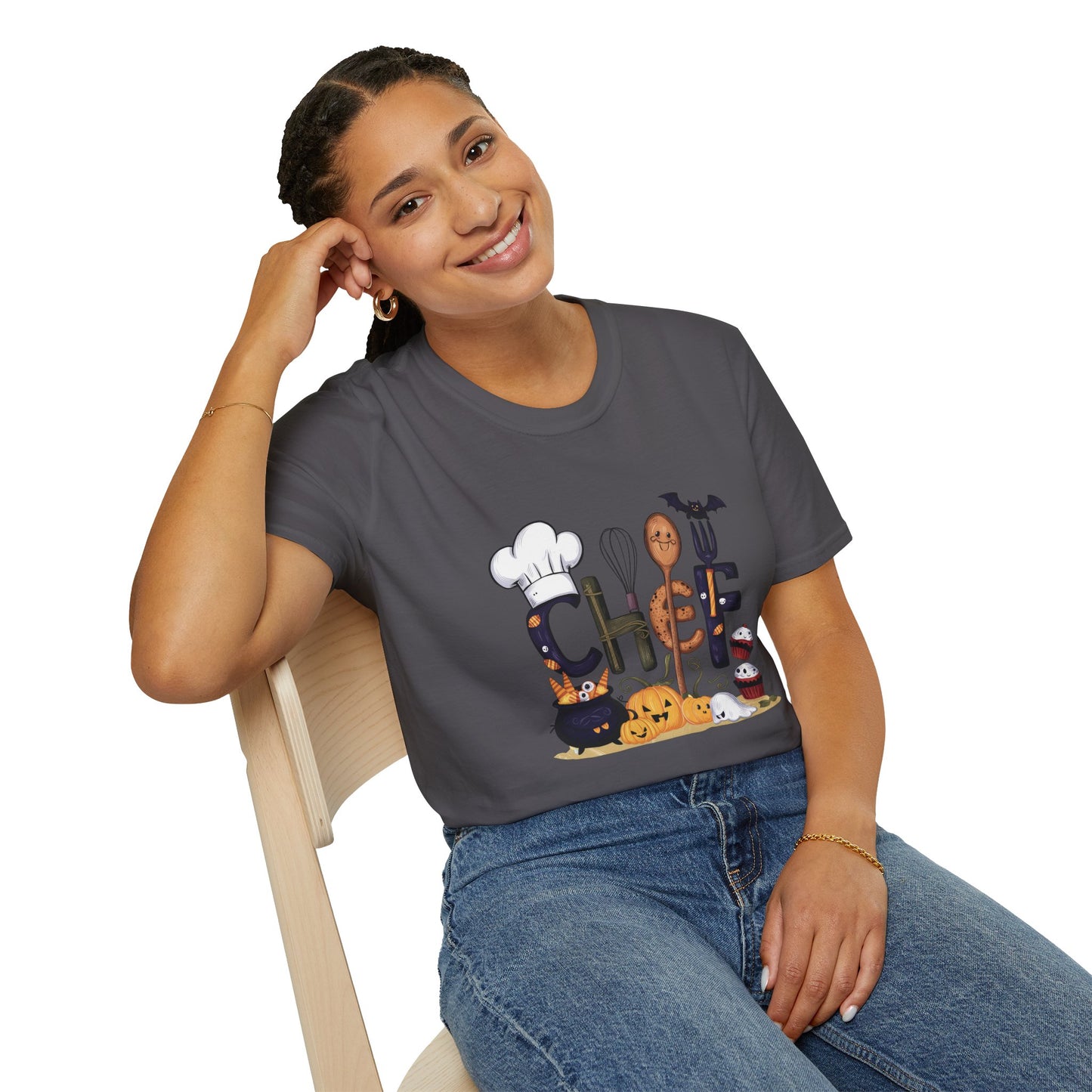 Halloween Chef Tee – Funny & Cute Cooking Shirt for Festive Food Lovers