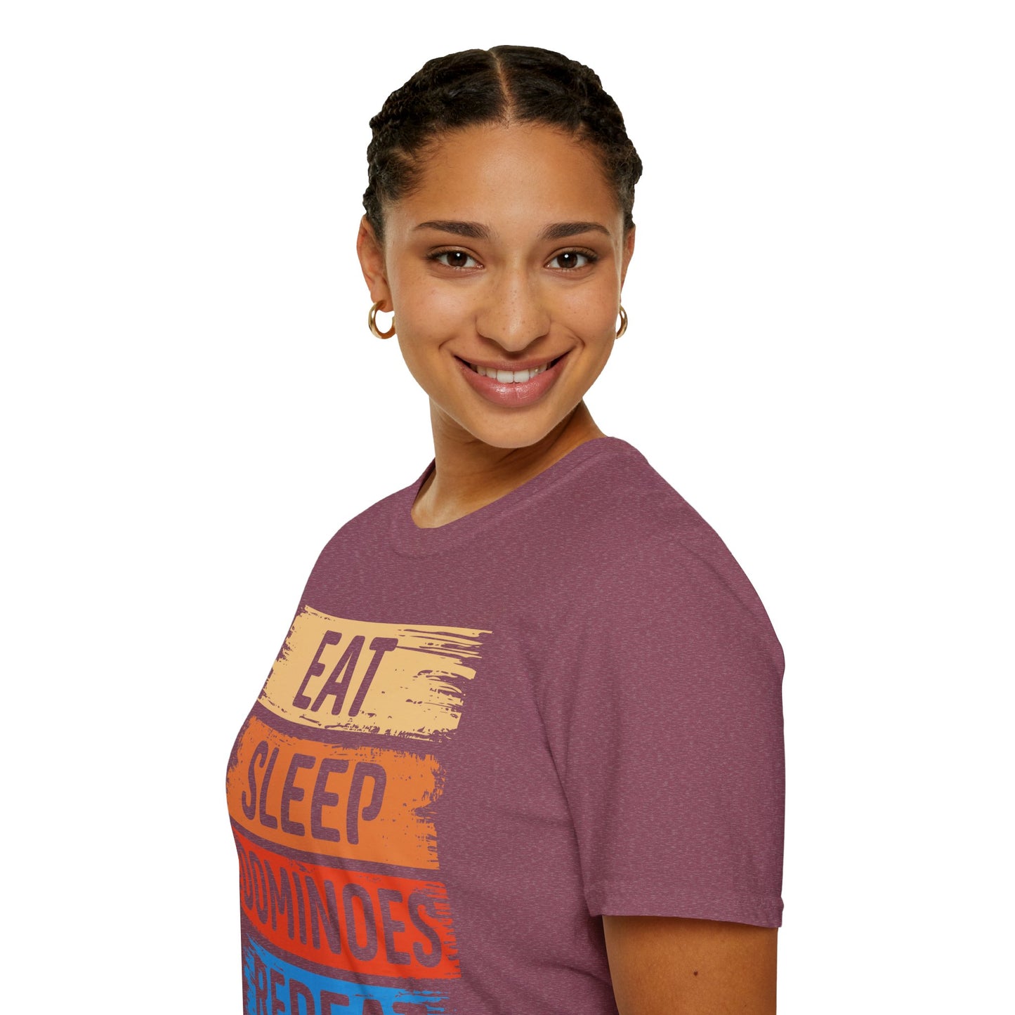 Eat Sleep Baseball Repeat T‑Shirt – Funny Baseball Lover Tee for Game Days, Players & Fans