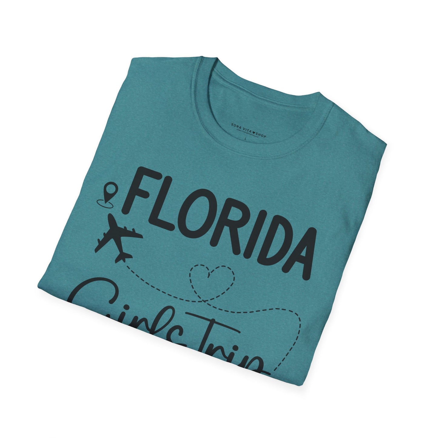 Girls Trip Florida Softstyle Tee – Vibrant Vacation Vibes, All‑Day Comfort, Perfect Gift for Summer Getaways & Beach Besties