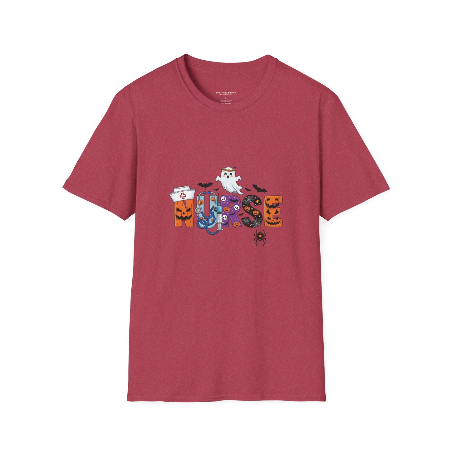 Halloween Ghost Graphic Tee – Spooky Season Unisex Shirt for Parties, Trick‑or‑Treating & Fall Fun