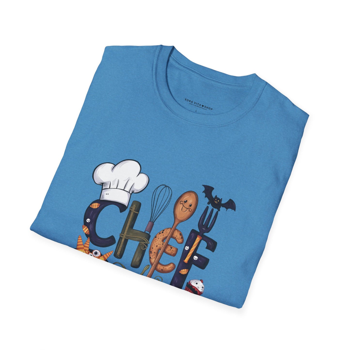 Halloween Chef Tee – Funny & Cute Cooking Shirt for Festive Food Lovers