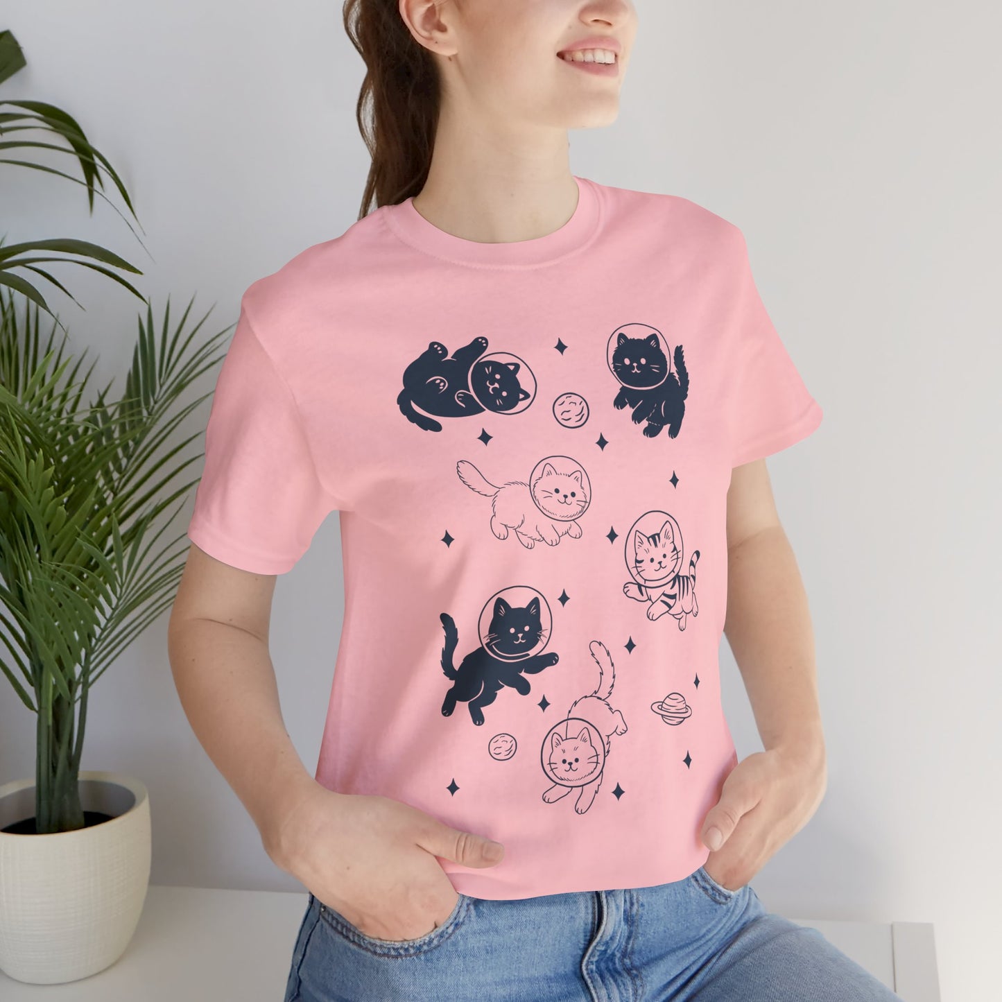 Cute Cat Adventure Tee – Funny Pet Lover Shirt for Everyday Comfort & Playful Style