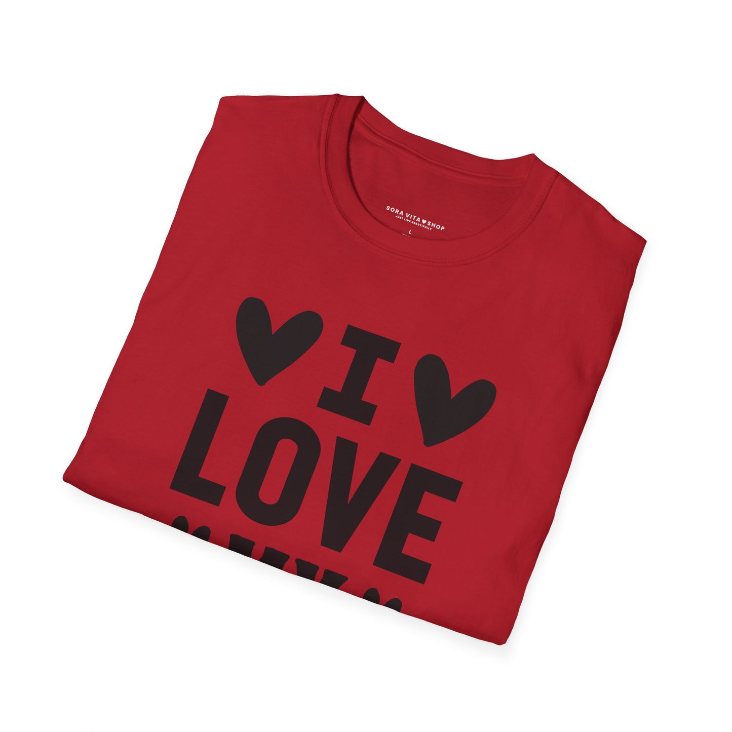 I Love My Dog Softstyle Tee | Unisex Comfort for Pet Parents, Dog Moms & Everyday Animal Lovers