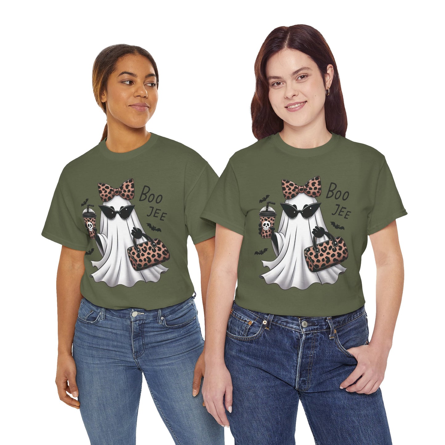 Boo Jee Halloween Tee – Playful Ghost Design & All‑Day Comfort for Spooky Season
